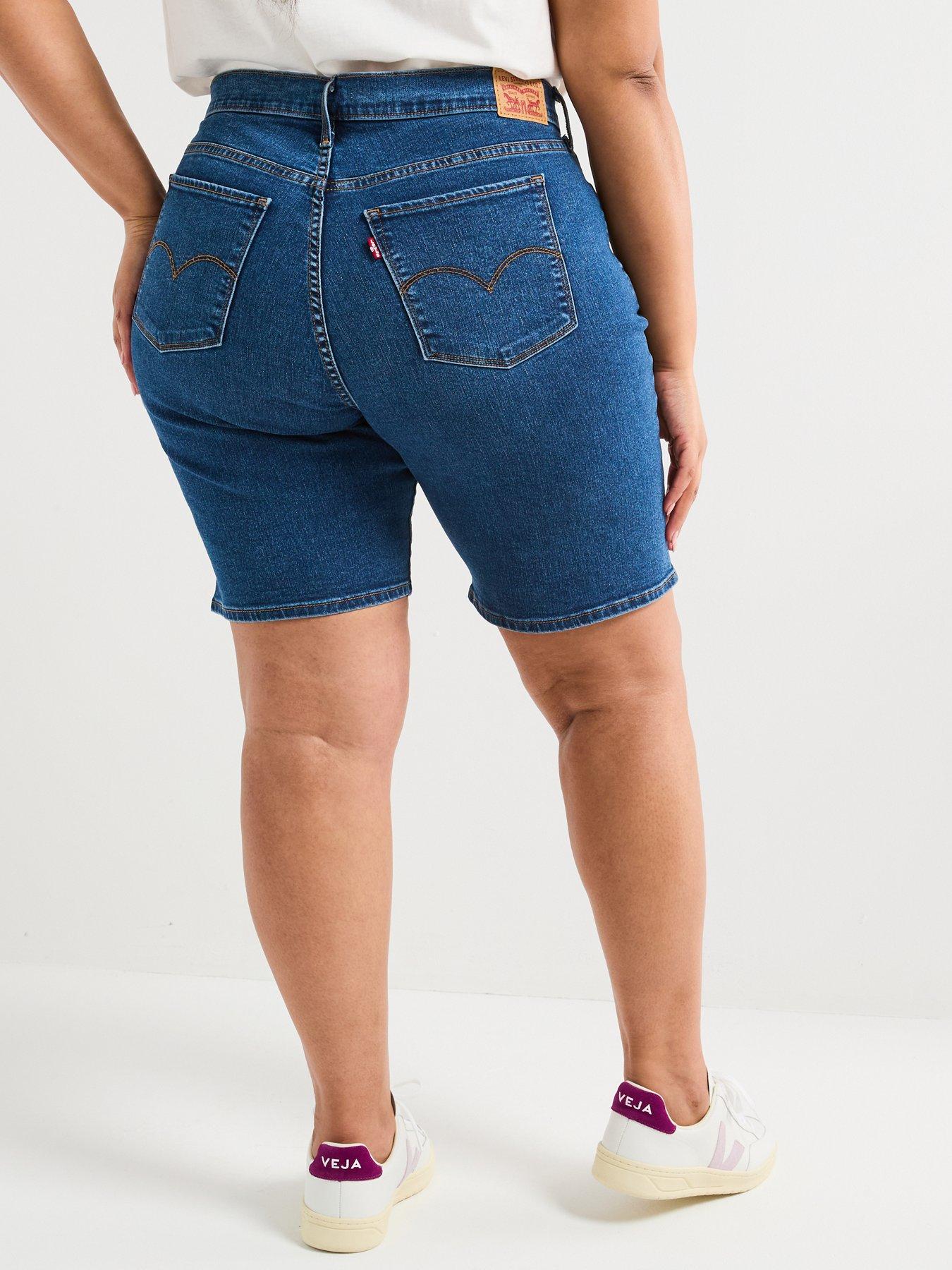 levis-plus-shaping-bermuda-shorts-plus-size-clever-girl-bluestillFront