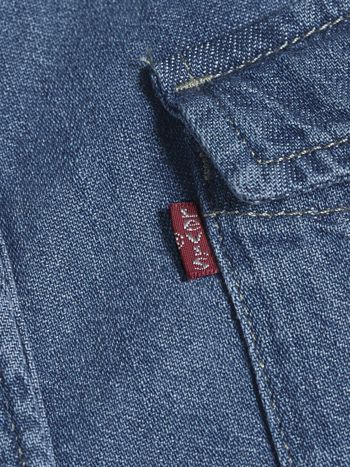 Image 4 of 5 of Levi's Plus Essential Western Shirt (plus Size) - Going Steady 5&nbsp;- Blue