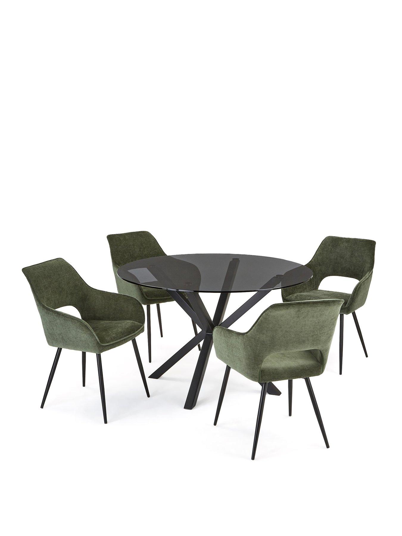 very-home-chopstick-black-120-cm-round-dining-table-4-sheldon-chairs-blackgreenstillFront