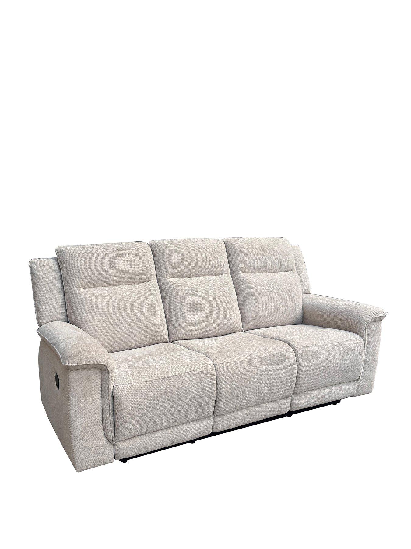 very-home-miro-3-seater-manual-fabric-recliner-sofaback