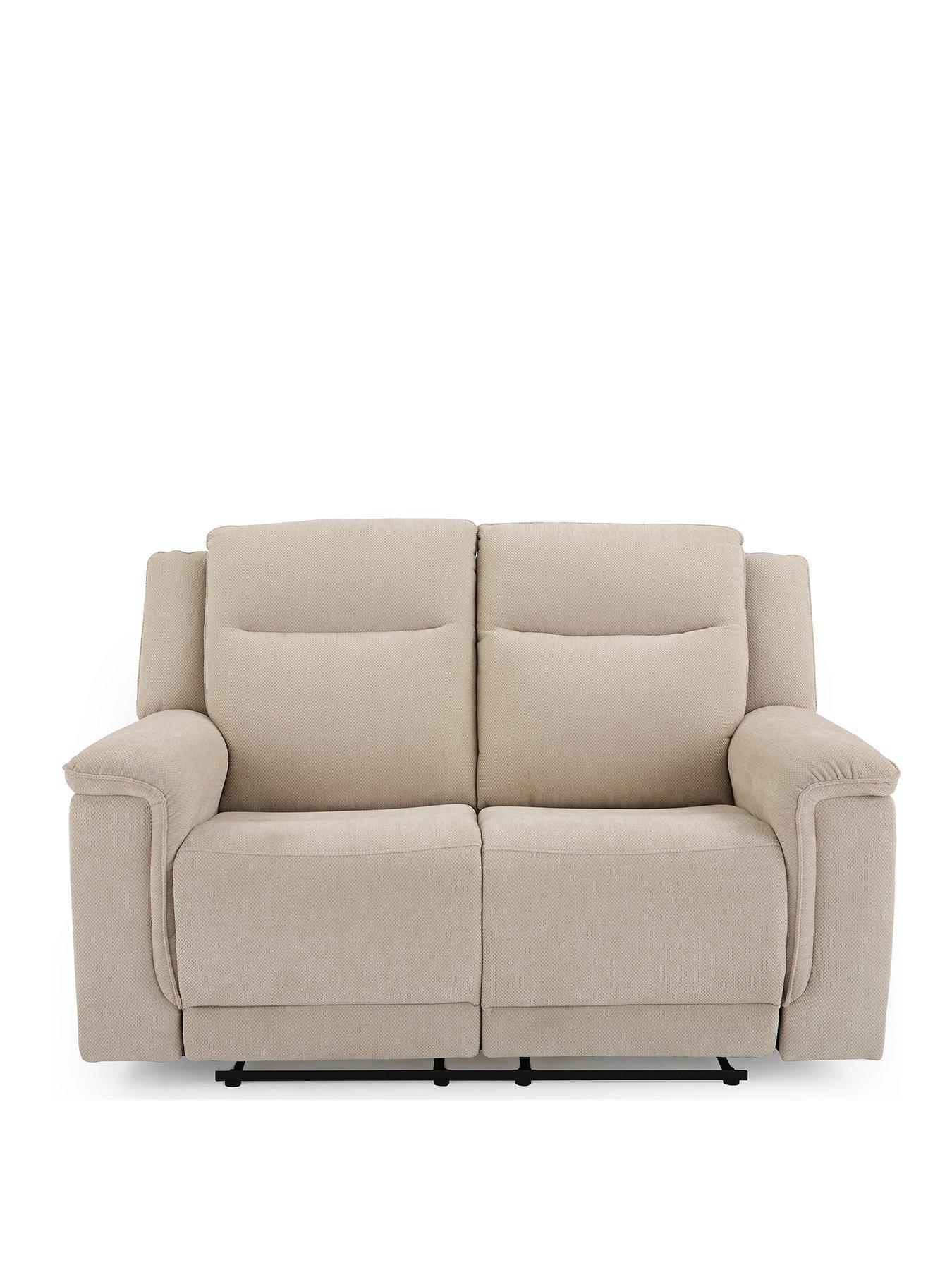 Image 2 of 7 of The Very Collection Miro 2 Seater Manual Fabric Recliner Sofa