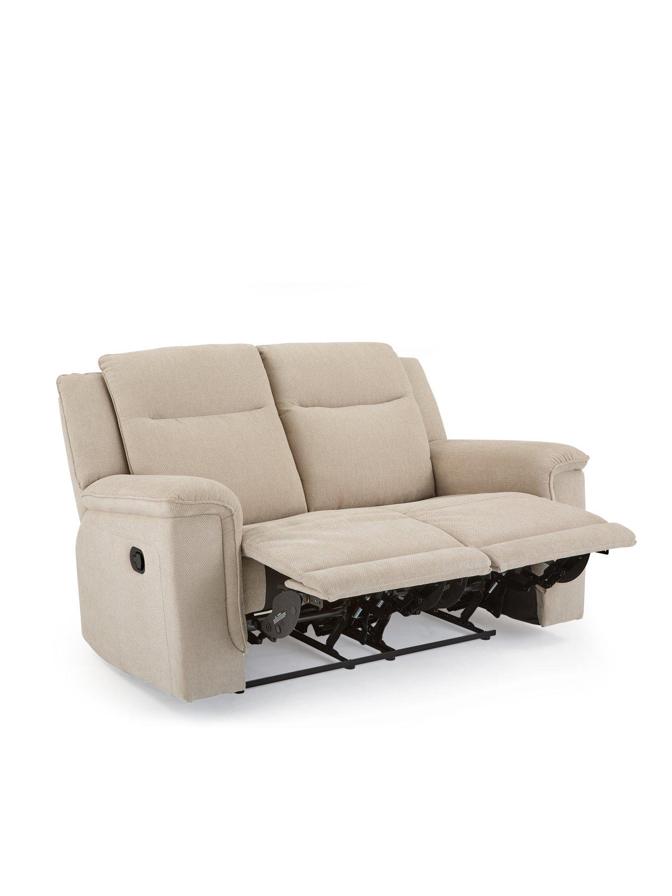 Image 4 of 7 of The Very Collection Miro 2 Seater Manual Fabric Recliner Sofa