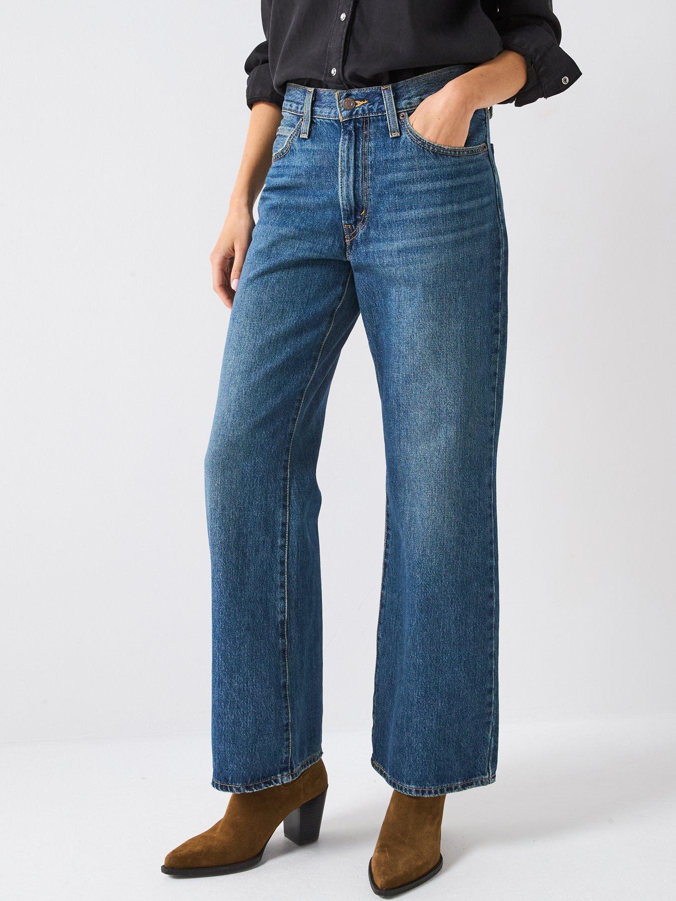 Levi's 94 Baggy Bootcut Jeans - Paradise Found - Blue