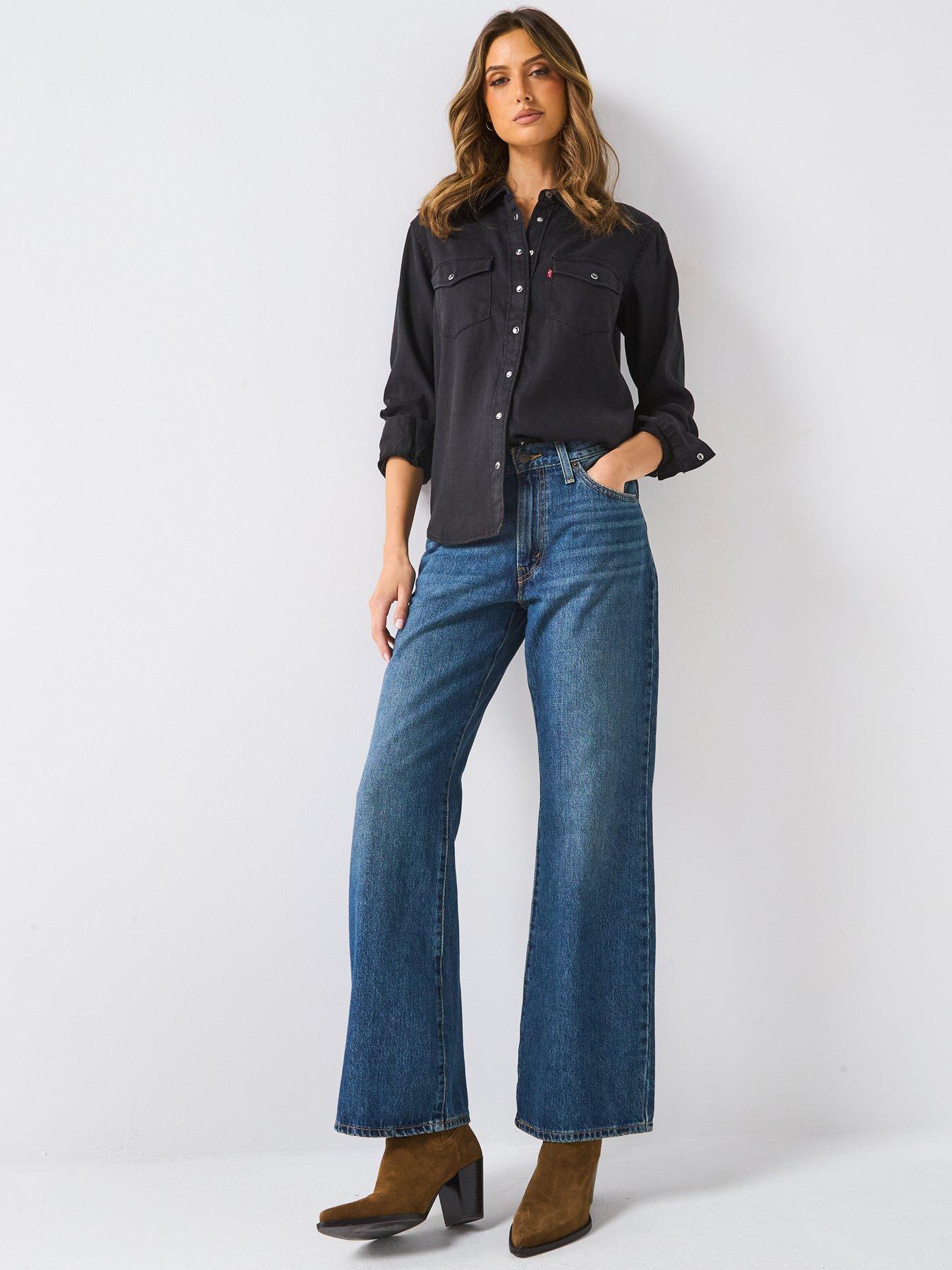 Levi's 94 Baggy Bootcut Jeans Paradise Found Blue Very Ireland