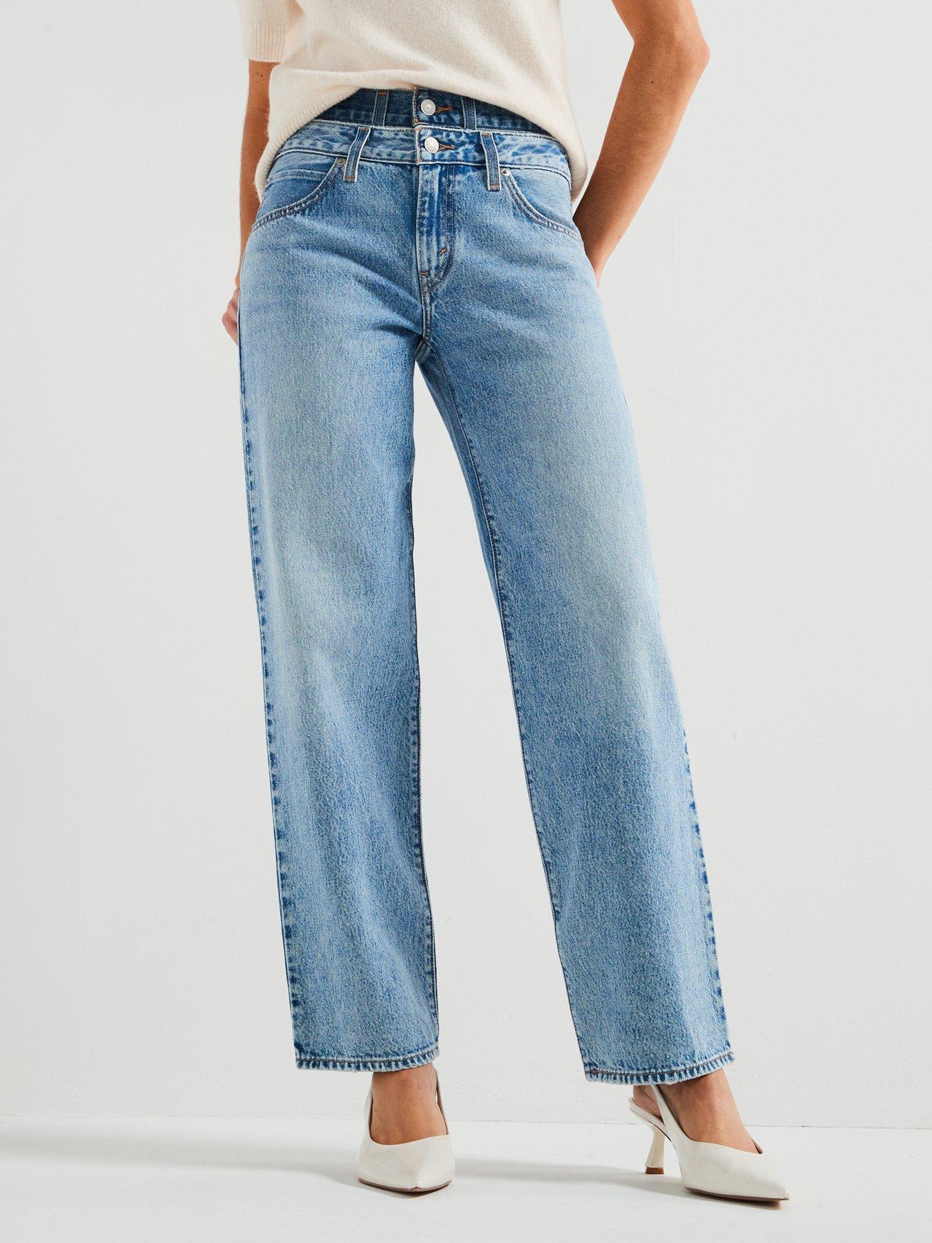Image of Levi's 94 Baggy Mashup Jeans - Blue