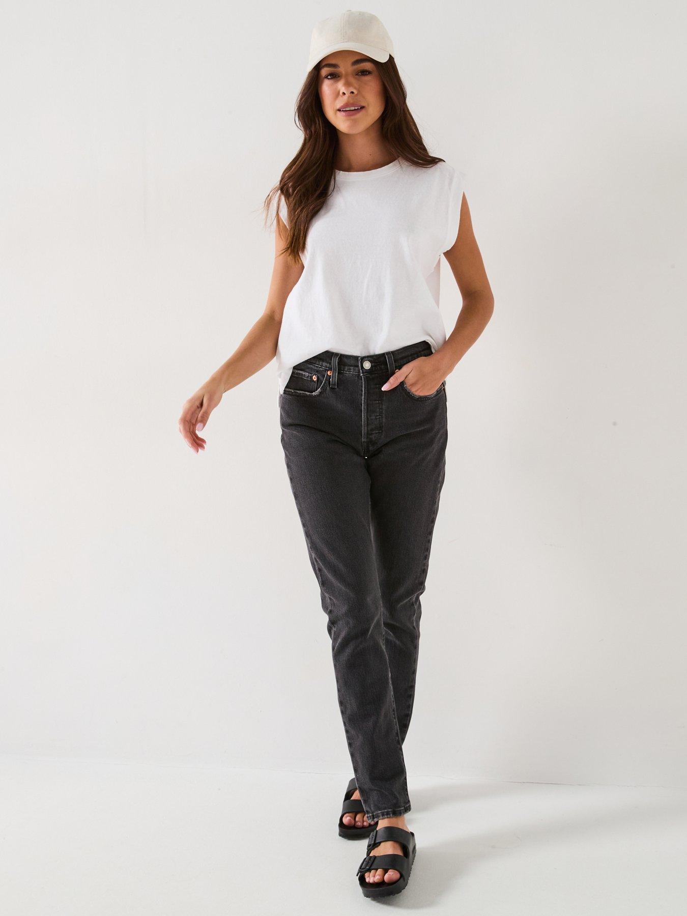 Image 1 of 6 of Levi's 501&trade; Skinny Jeans - Off Topic Black
