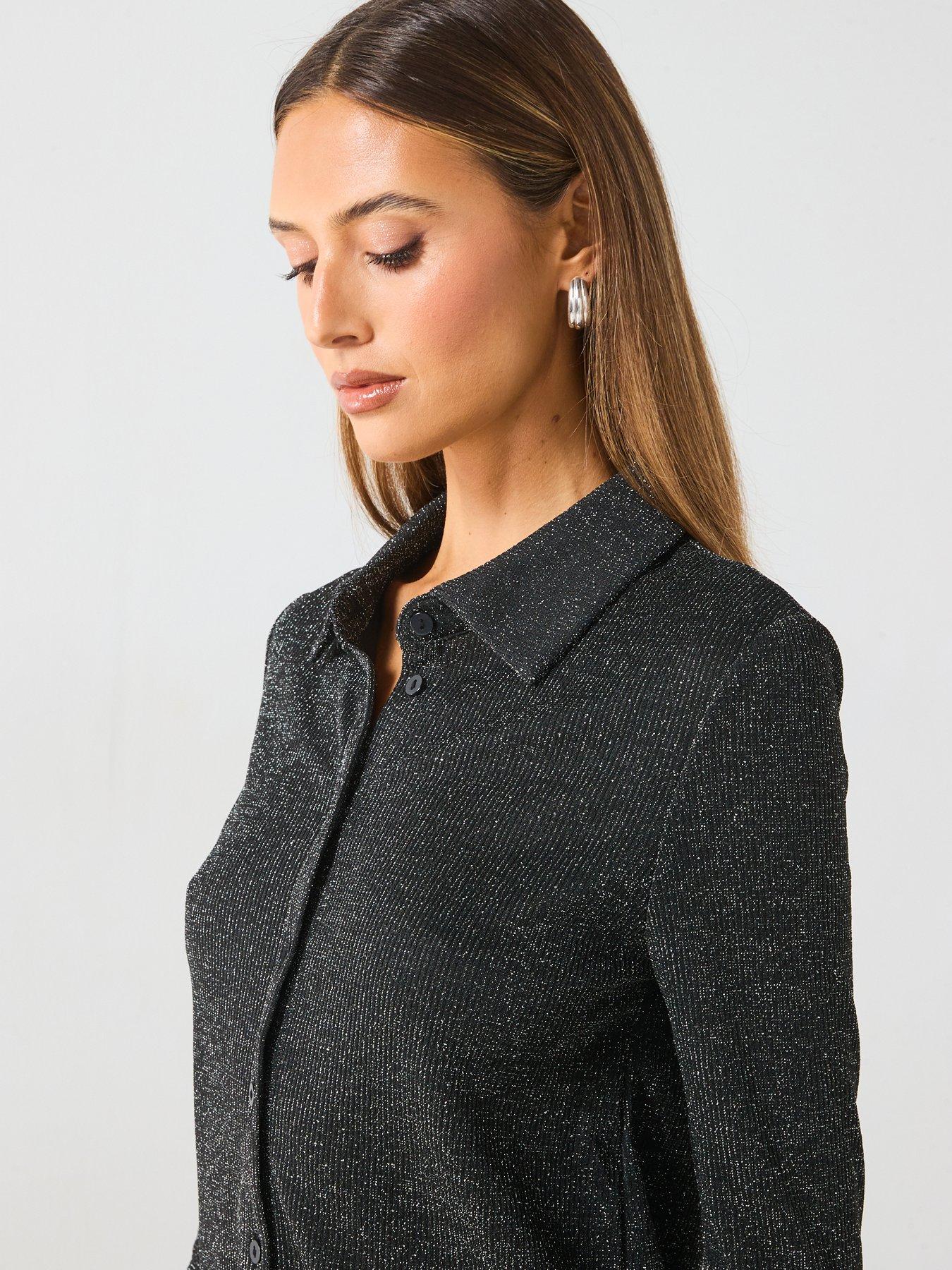 mango-lurex-knitted-shirt-greydetail