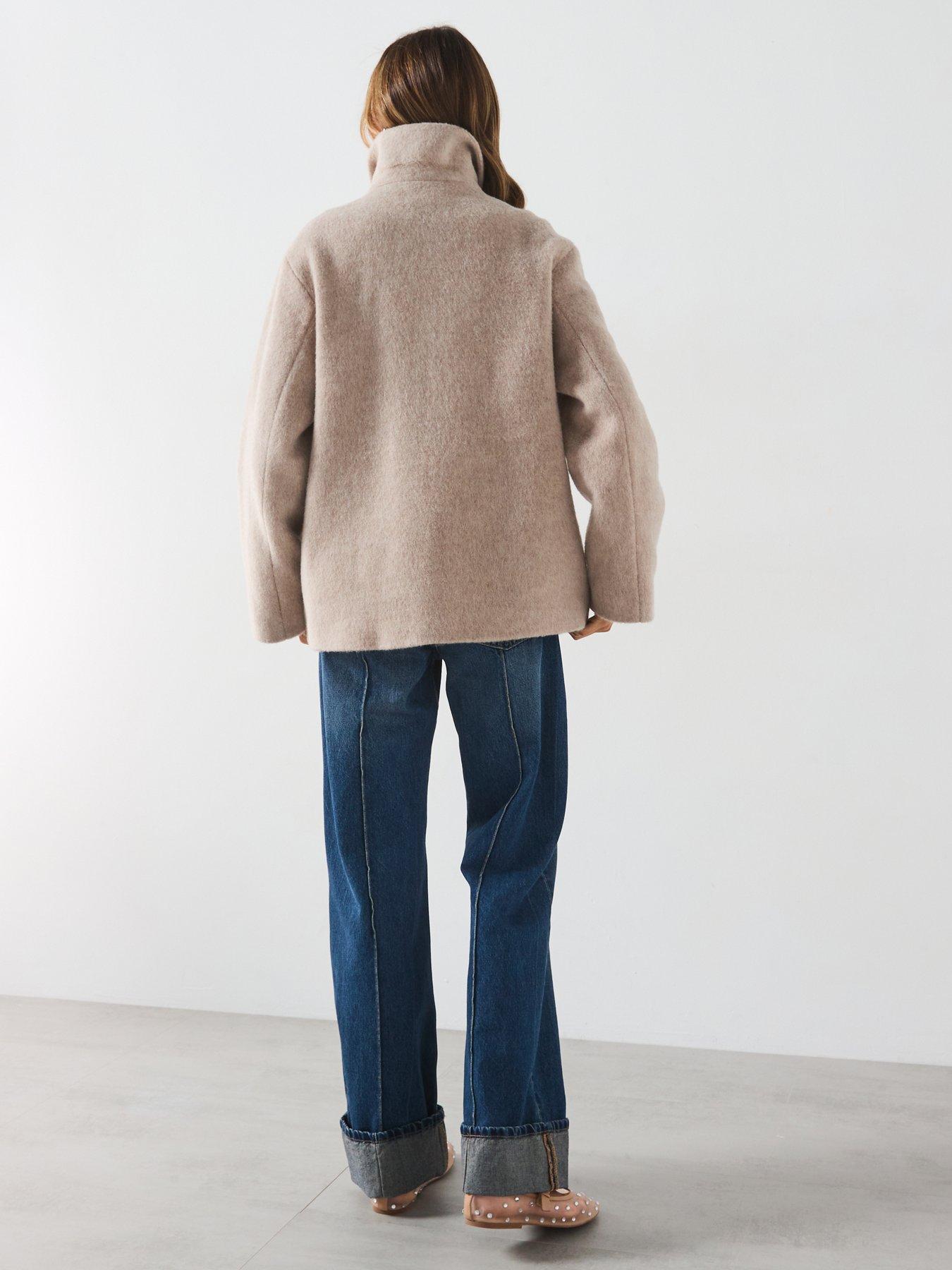 mango-oversized-collar-wool-coat-beigestillFront