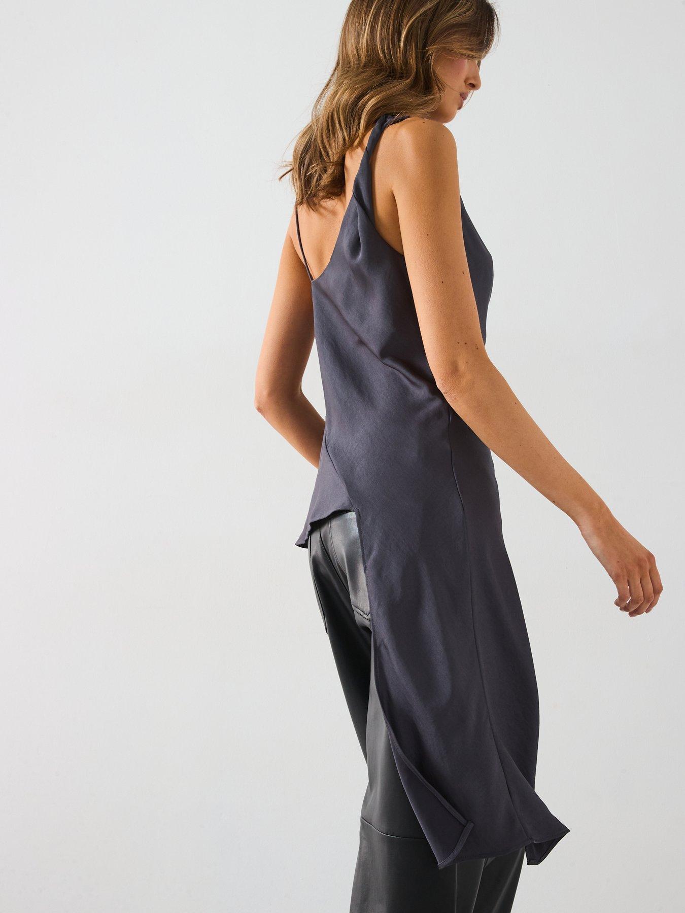 mango-asymmetrical-top-with-draped-neckline-greydetail