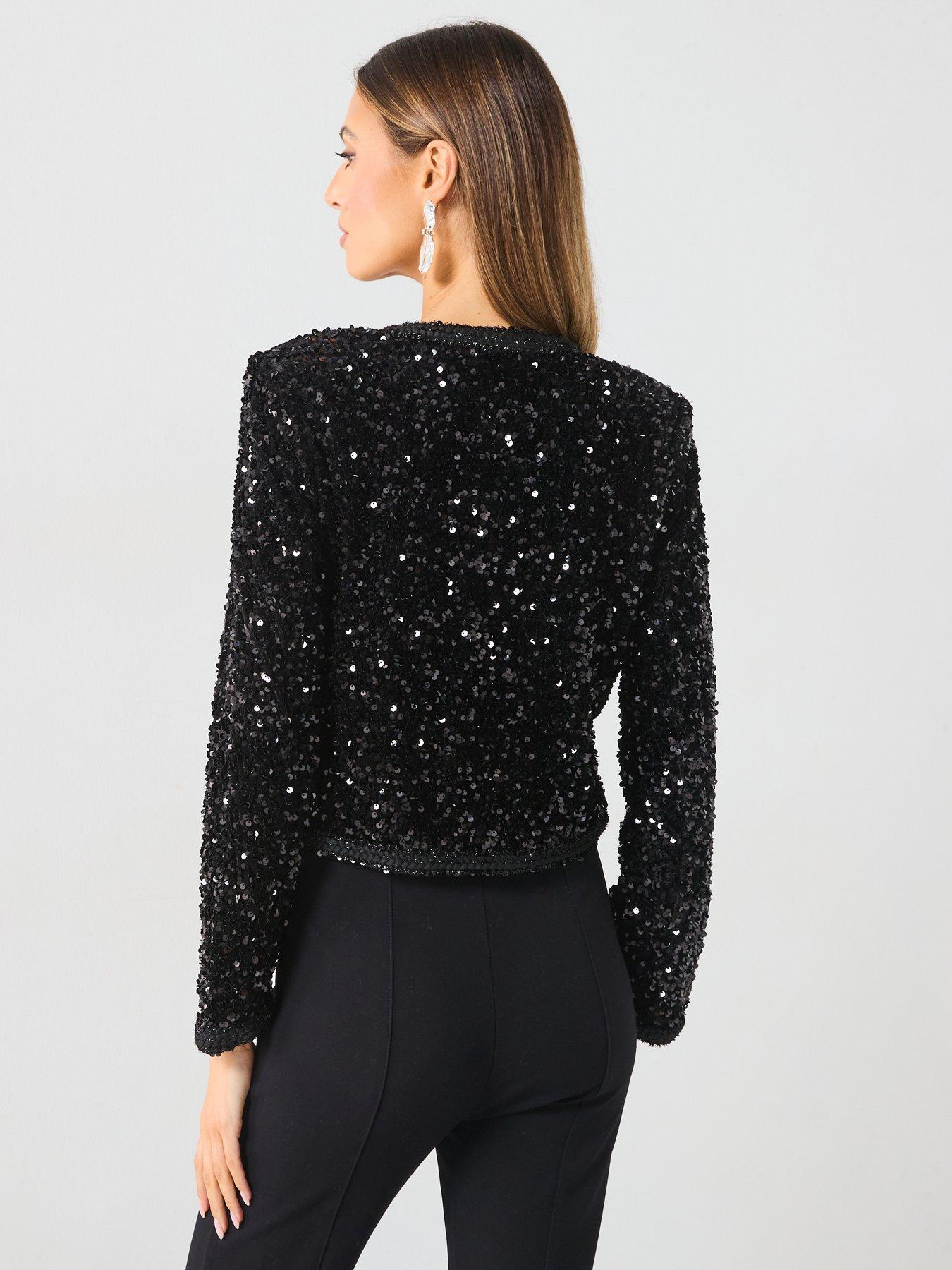 mango-sequin-jacket-blackstillFront