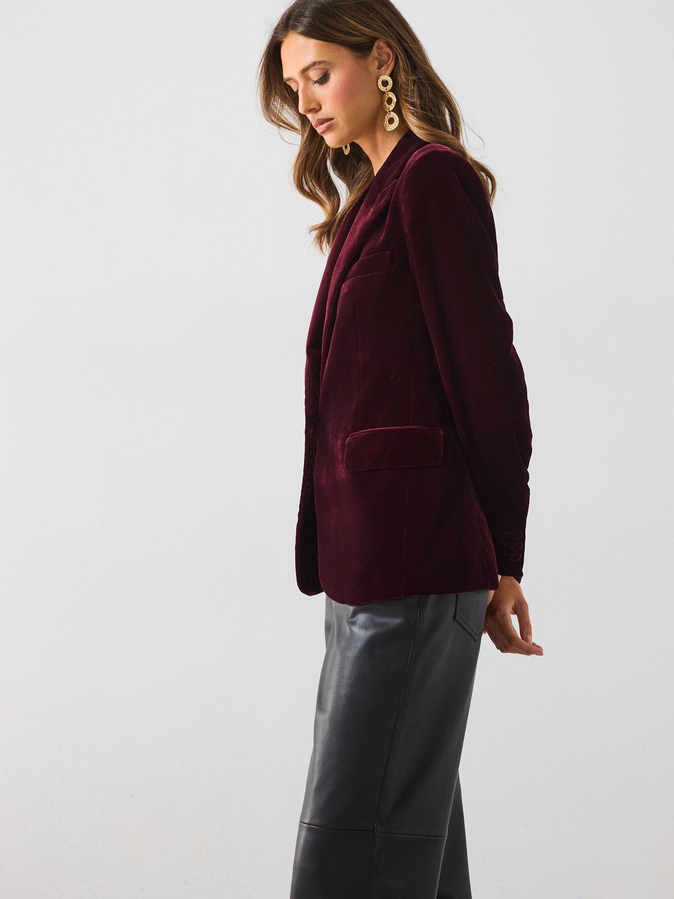 mango-velvet-fitted-blazer-reddetail