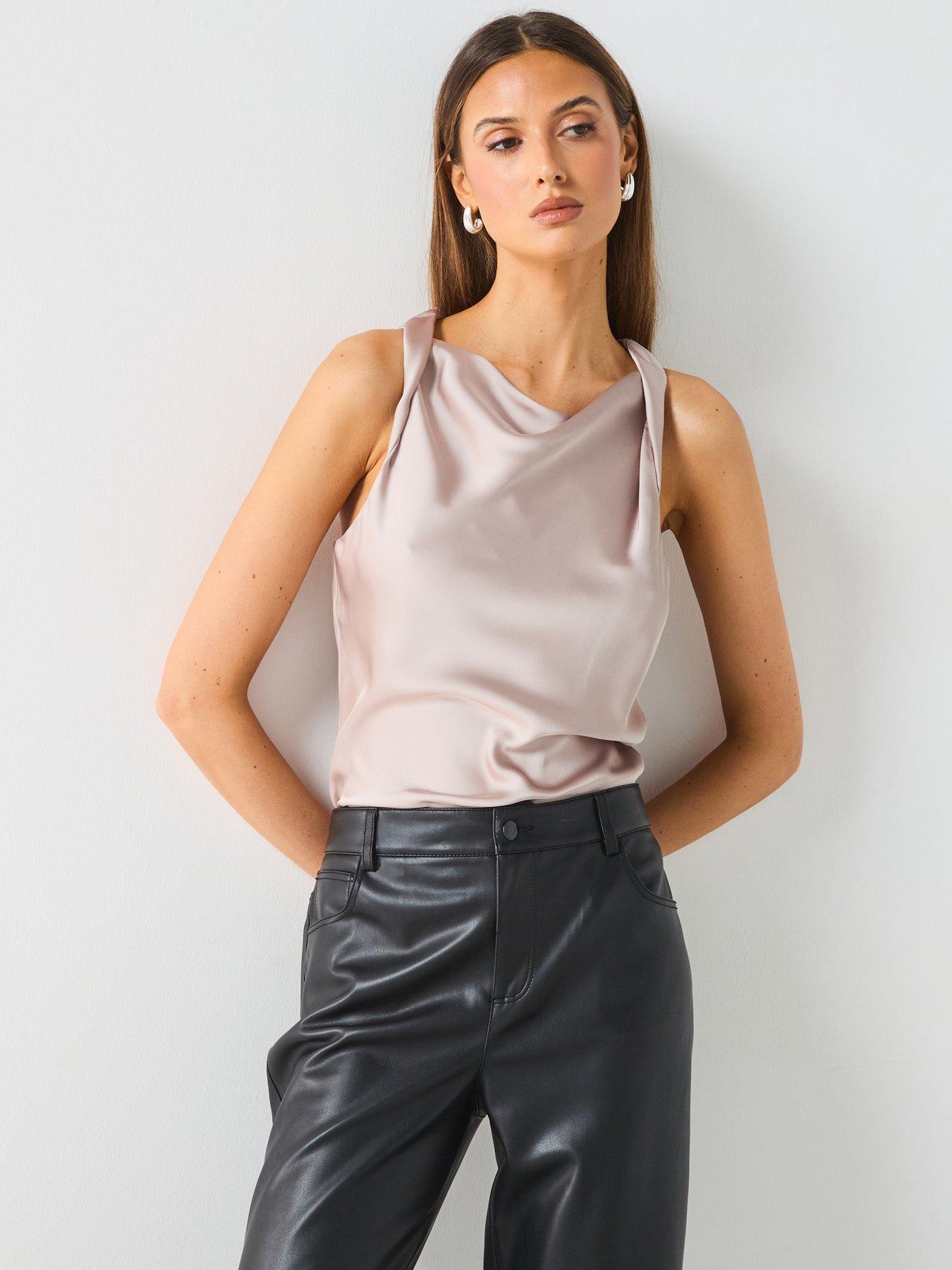 mango-draped-satin-top-pearl