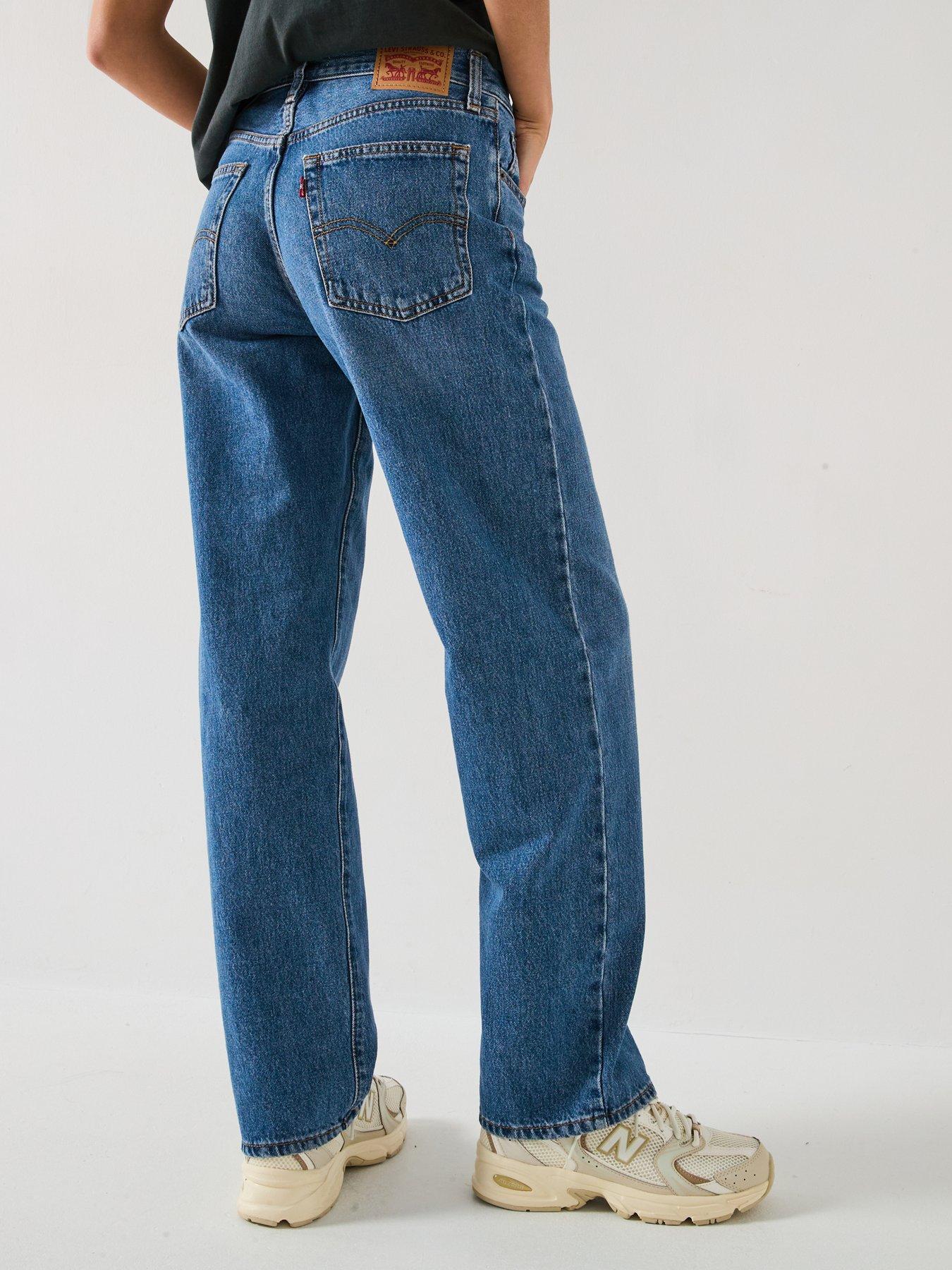 Image 2 of 5 of Levi's 94 Baggy Jeans - Worn Memory&nbsp;- Blue