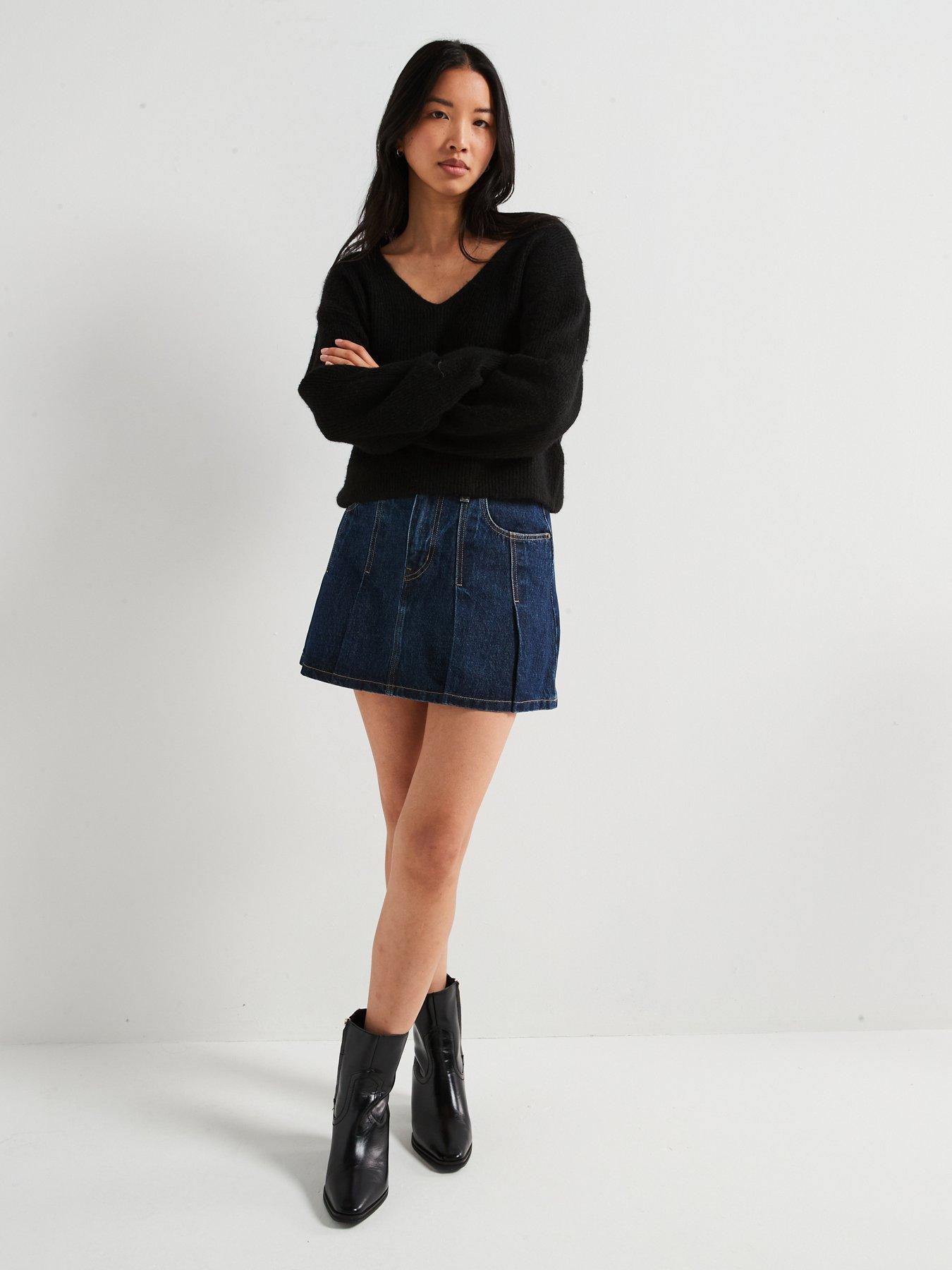 levis-pleated-mini-skirt-remember-together-blueback