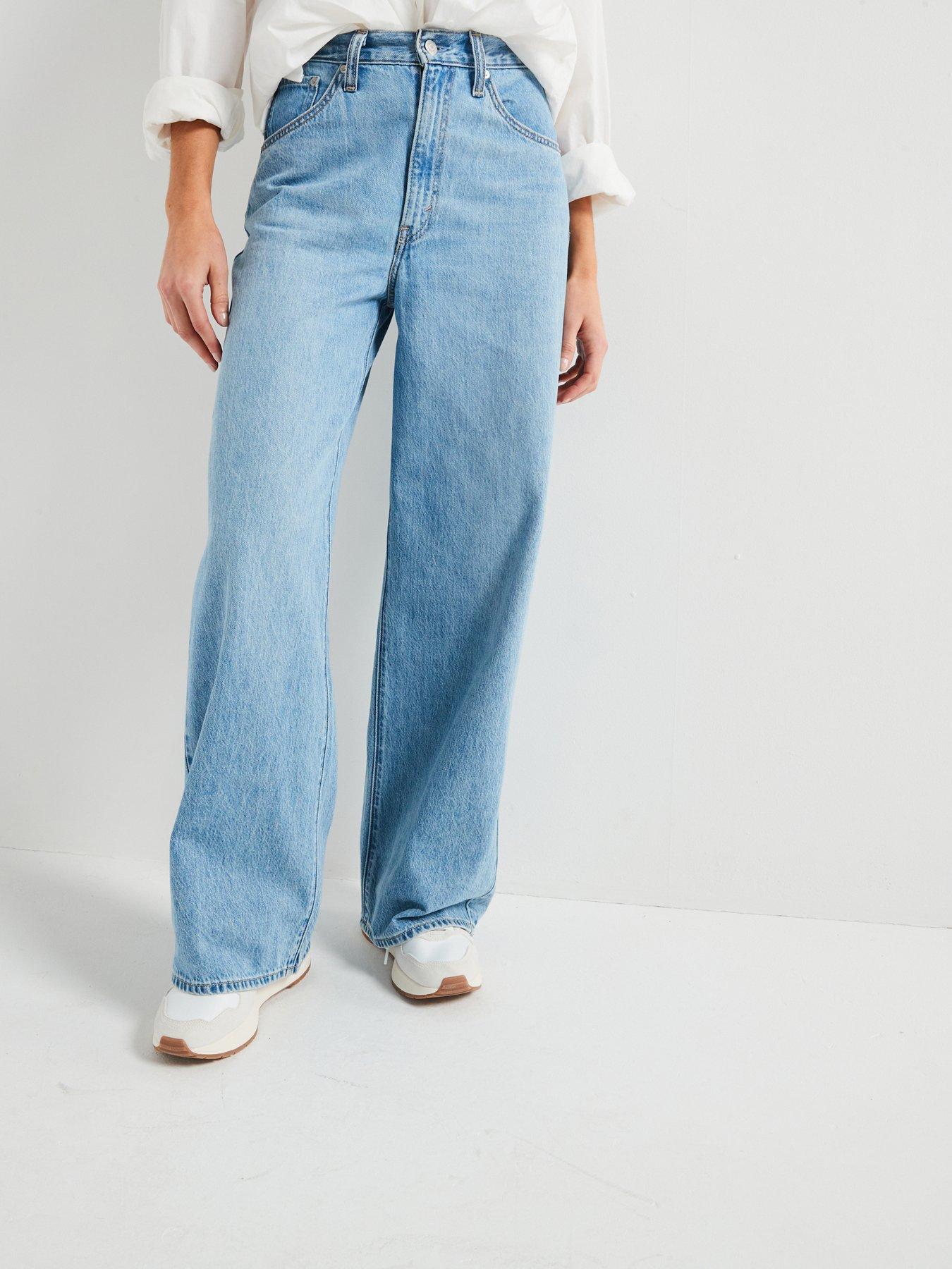 Image 1 of 6 of Levi's Cinch Baggy Jeans - Invested Indigo