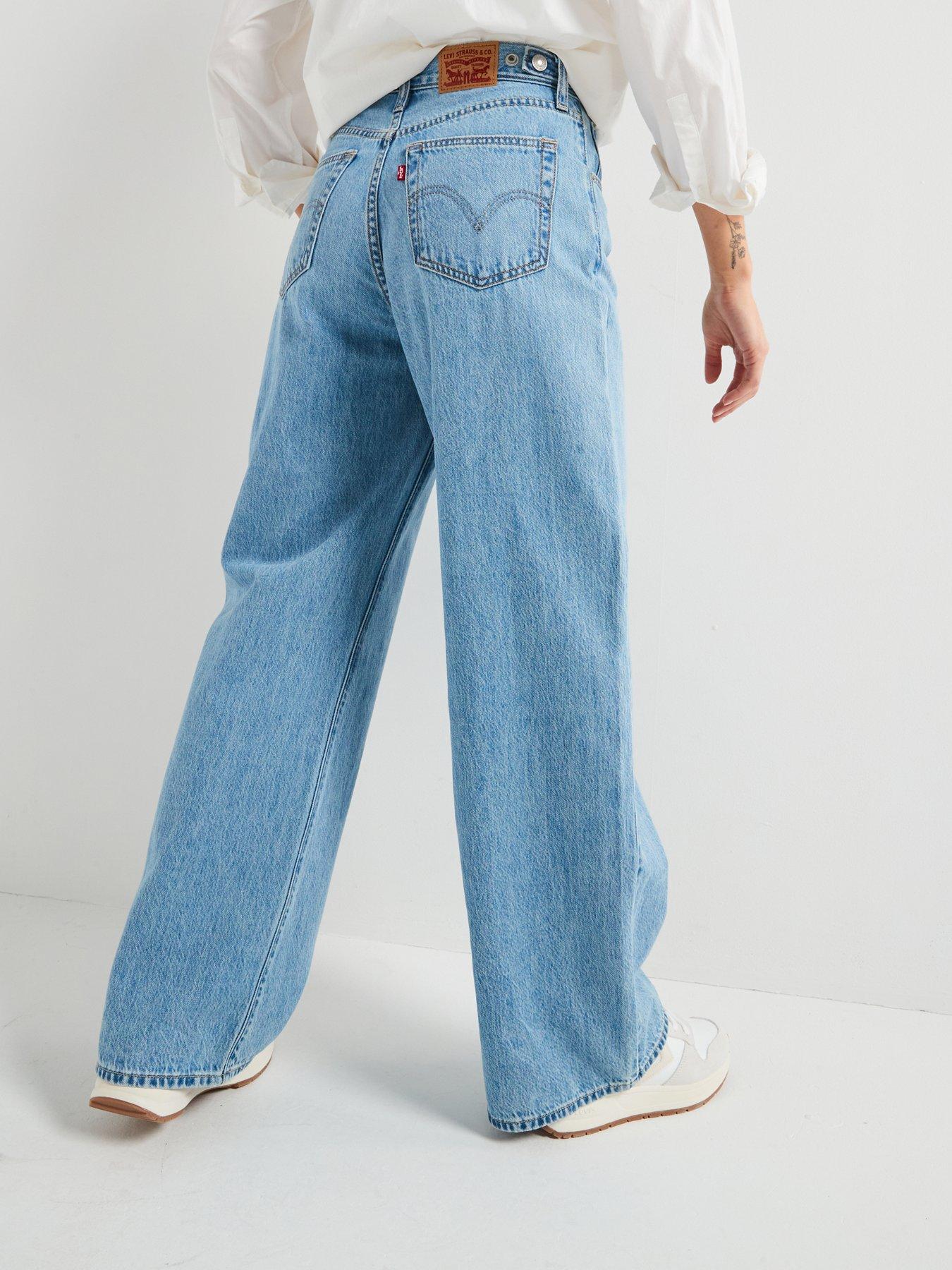Image 2 of 6 of Levi's Cinch Baggy Jeans - Invested Indigo