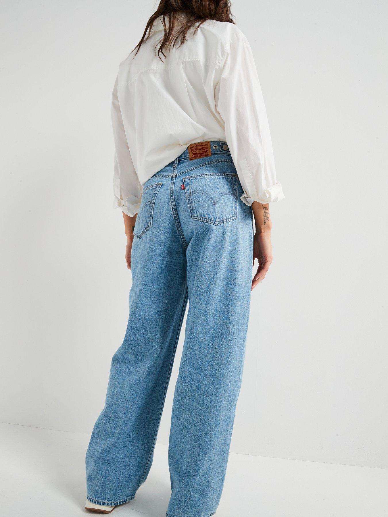 Image 6 of 6 of Levi's Cinch Baggy Jeans - Invested Indigo