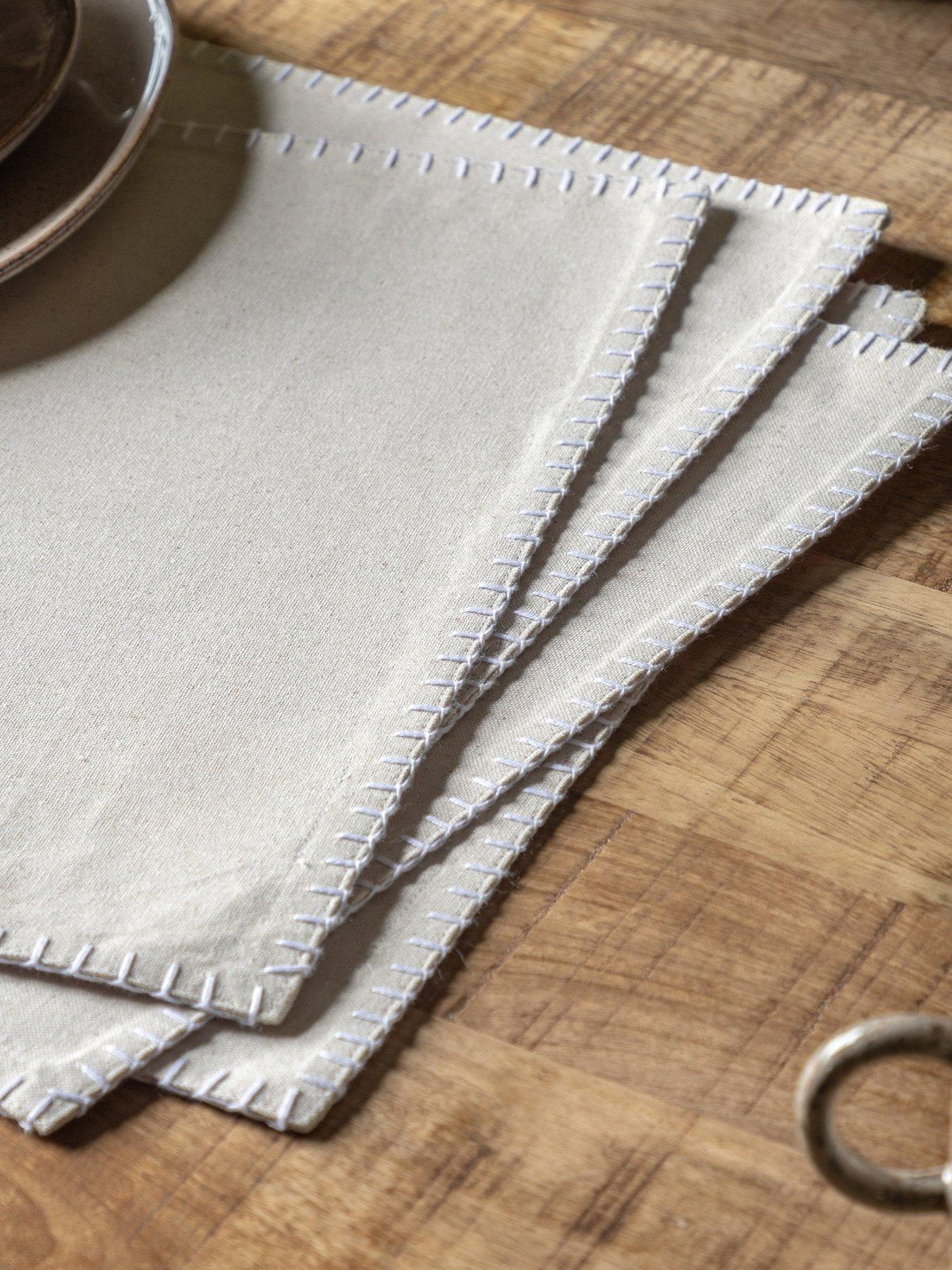 undefined Linen Effect Placemat (4pk)