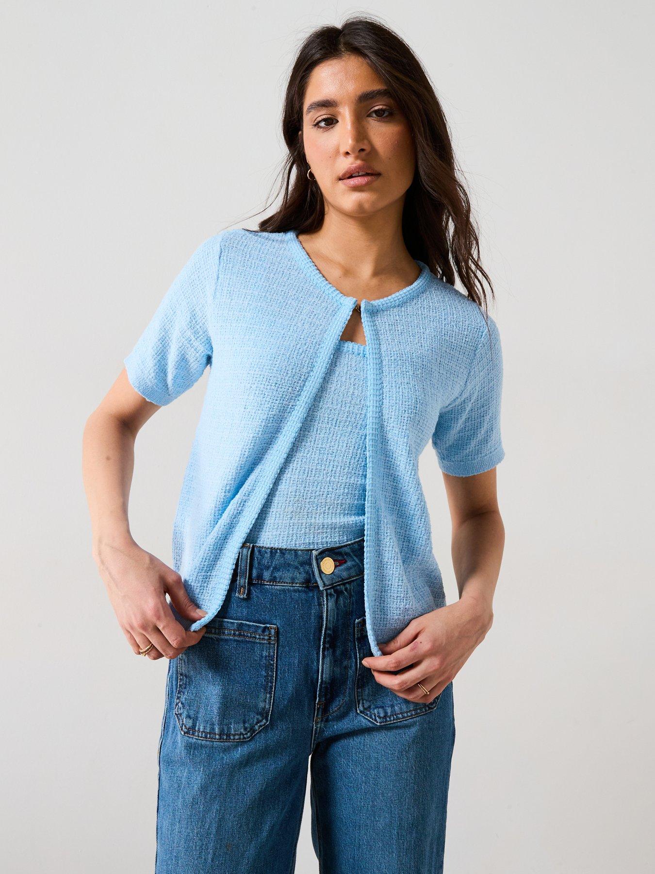 v-by-very-knitted-check-cardigan-co-ord-blue