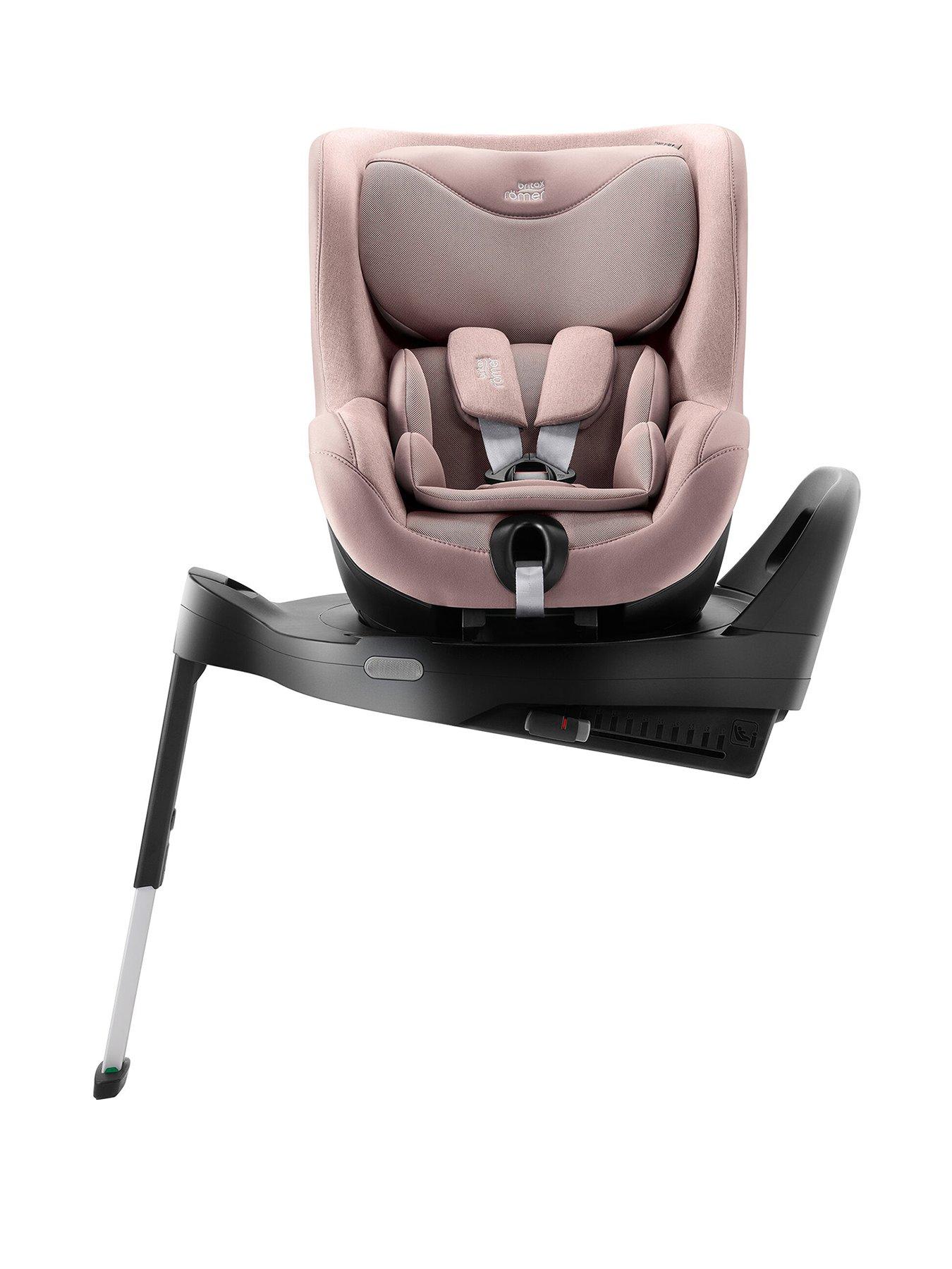 Image of Britax Dualfix Pro M 3 Months - 4 Years Approx Height 76 - 105 cm 19kg i-SIZE ISOFIX 360 SPIN Car Seat - Dusty Rose