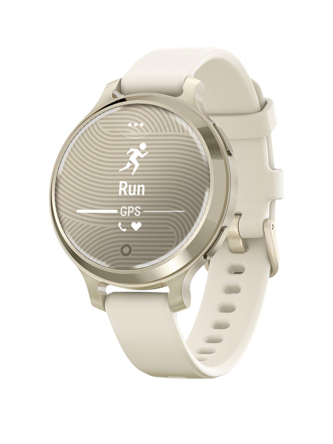 Image 1 of 6 of Garmin Lily 2 Active - Cream Gold