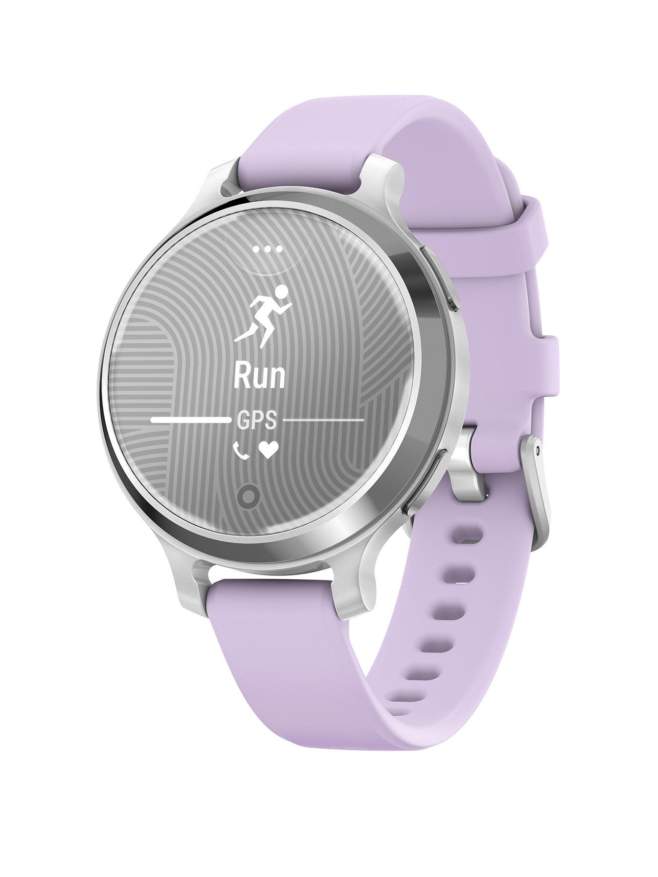 Image 1 of 6 of Garmin Lily 2 Active - Silver Purple