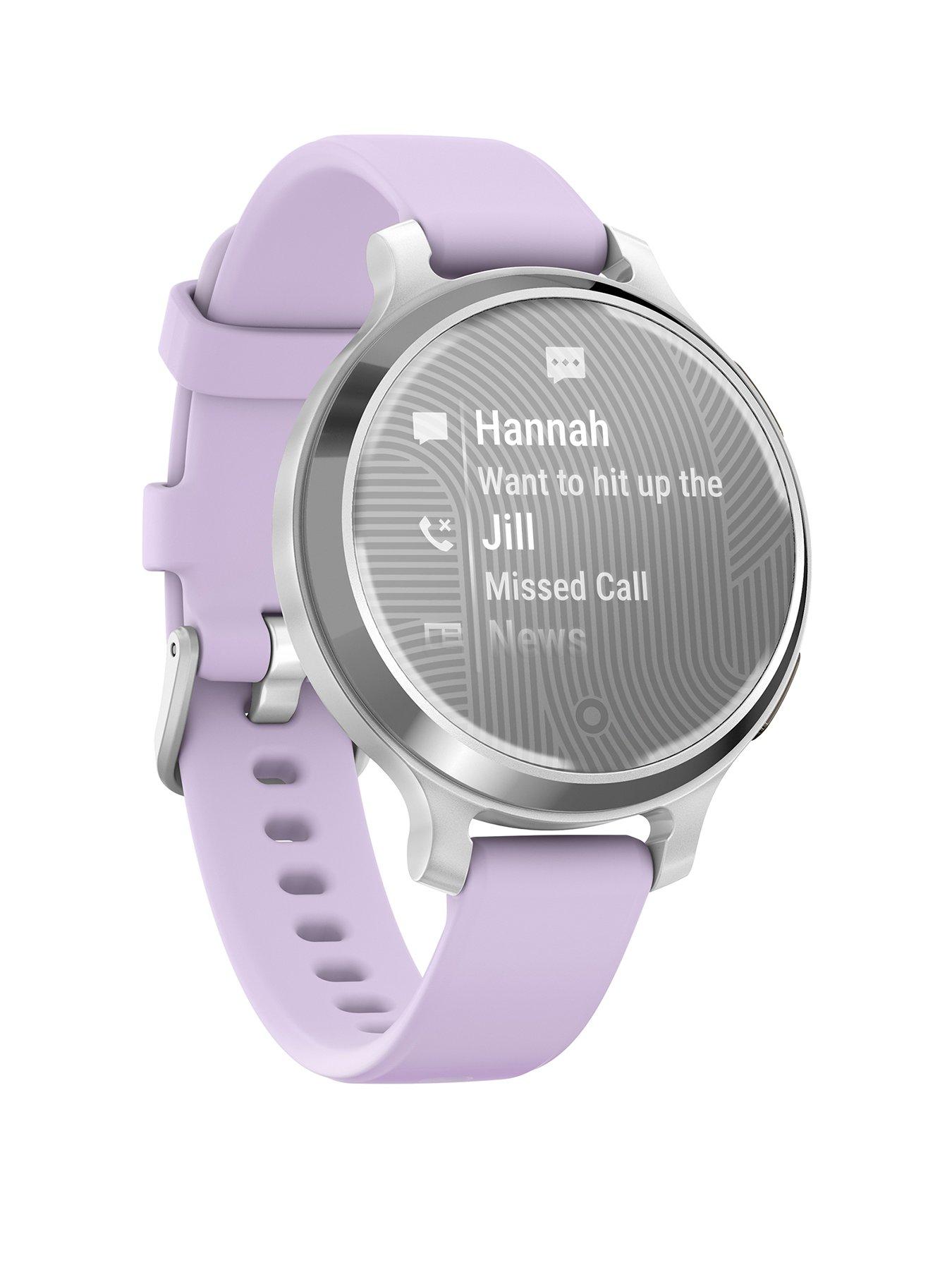 Image 3 of 6 of Garmin Lily 2 Active - Silver Purple