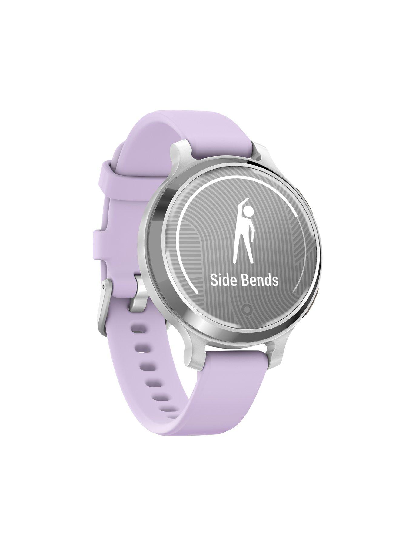 Image 6 of 6 of Garmin Lily 2 Active - Silver Purple