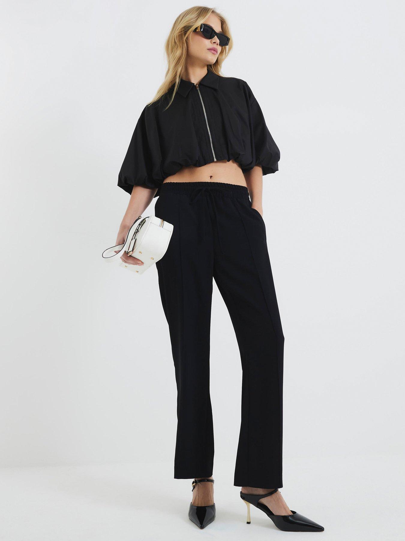 river-island-tailored-jogging-bottom-blackback