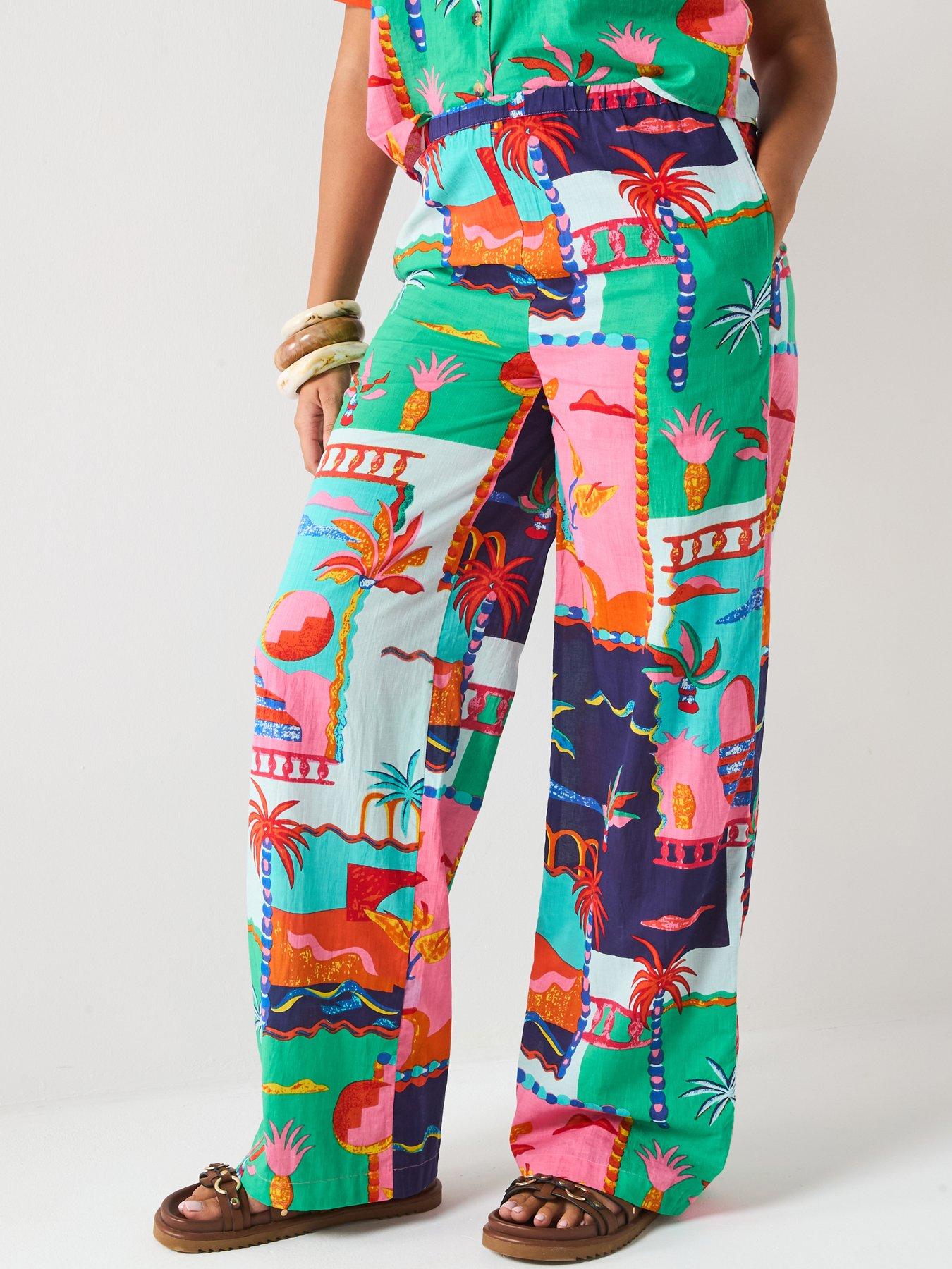 v-by-very-postcard-trouser-co-ord-multi