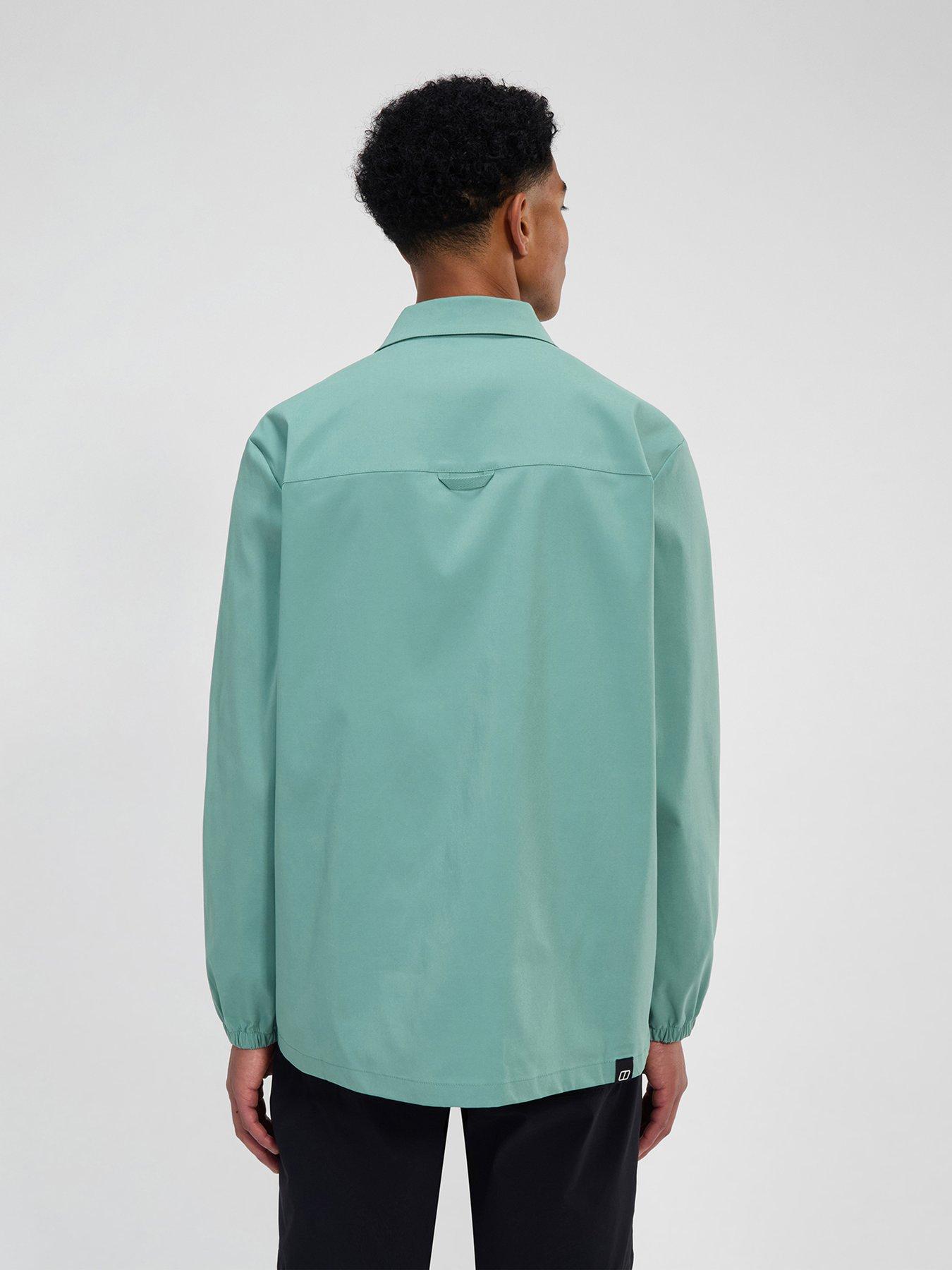 berghaus-mens-explorer-long-sleeve-overshirt-greenstillFront