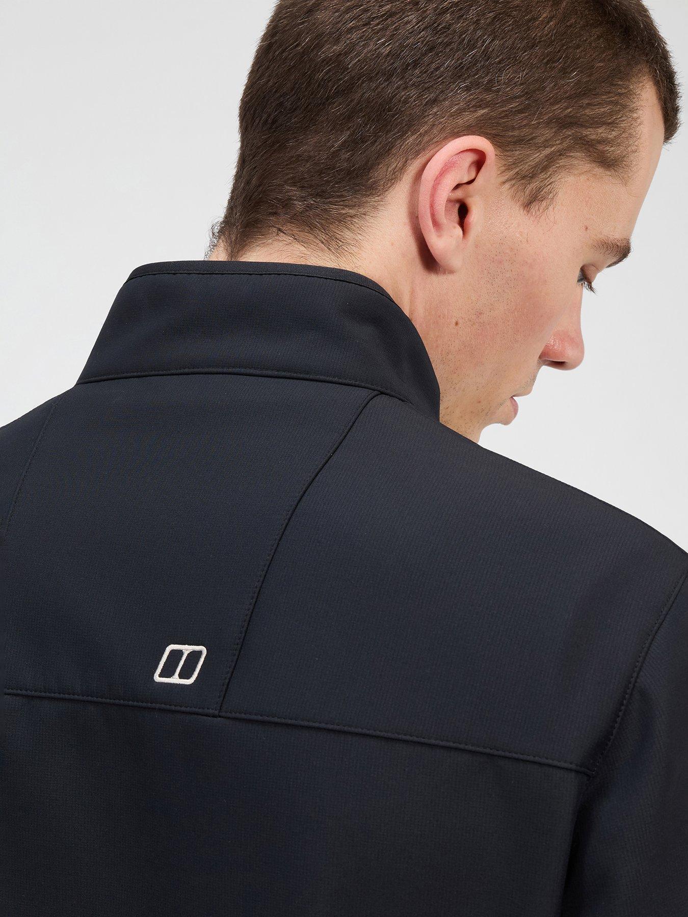 Image 4 of 6 of Berghaus Men's Ghlas 3.0 Softshell Jacket - Black