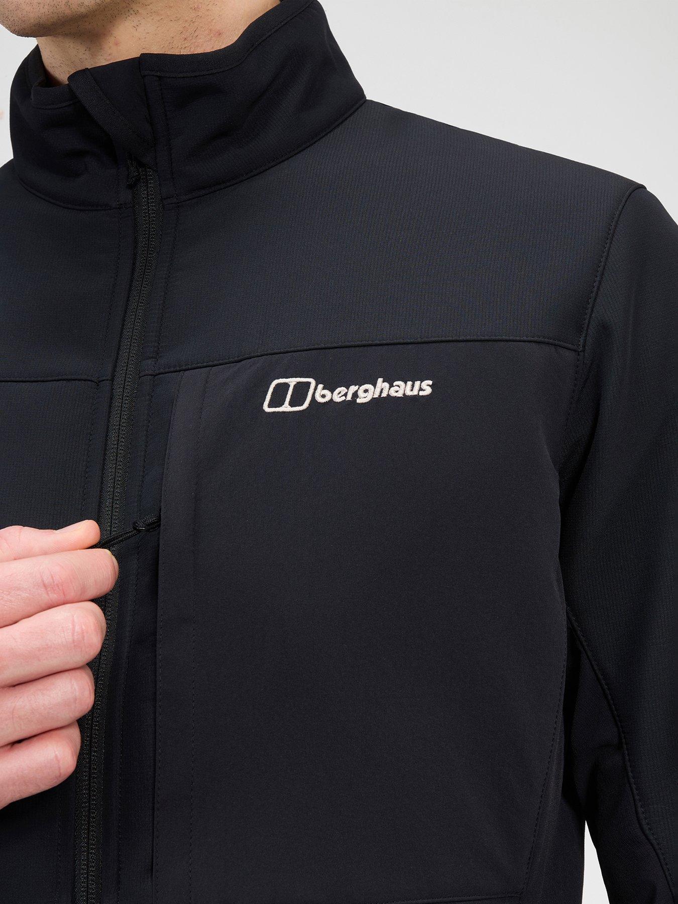 Image 5 of 6 of Berghaus Men's Ghlas 3.0 Softshell Jacket - Black