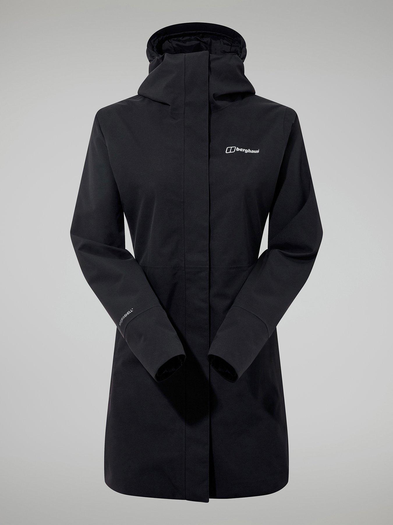 undefined Womens Omeara Long Jacket - Black