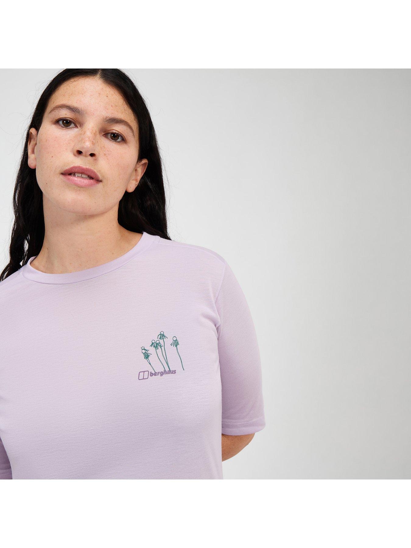 berghaus-womens-coneflower-tee-light-purpledetail