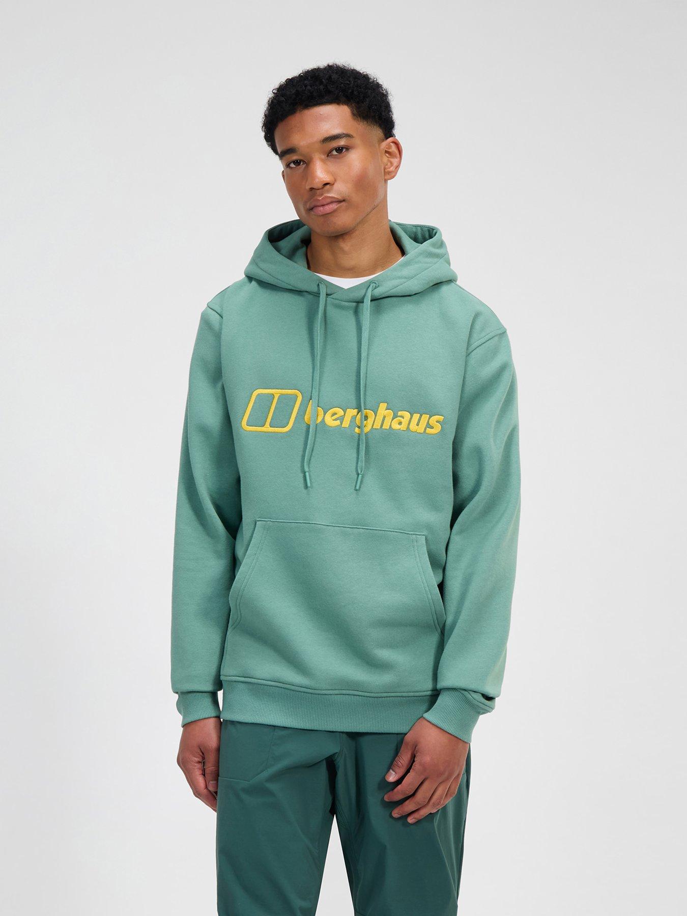 berghaus-mens-logo-hoody-green