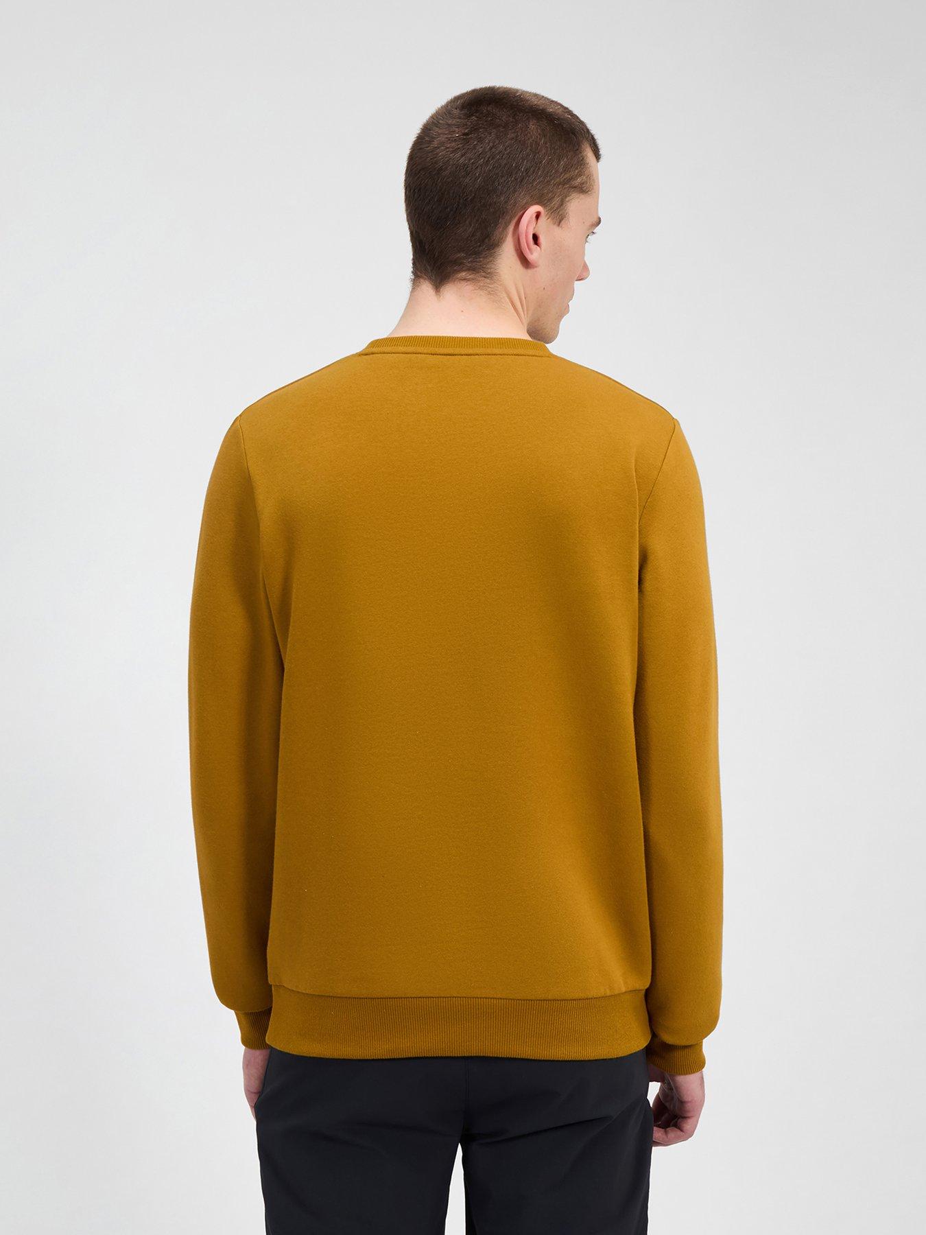 berghaus-mens-logo-crew-light-brownstillFront