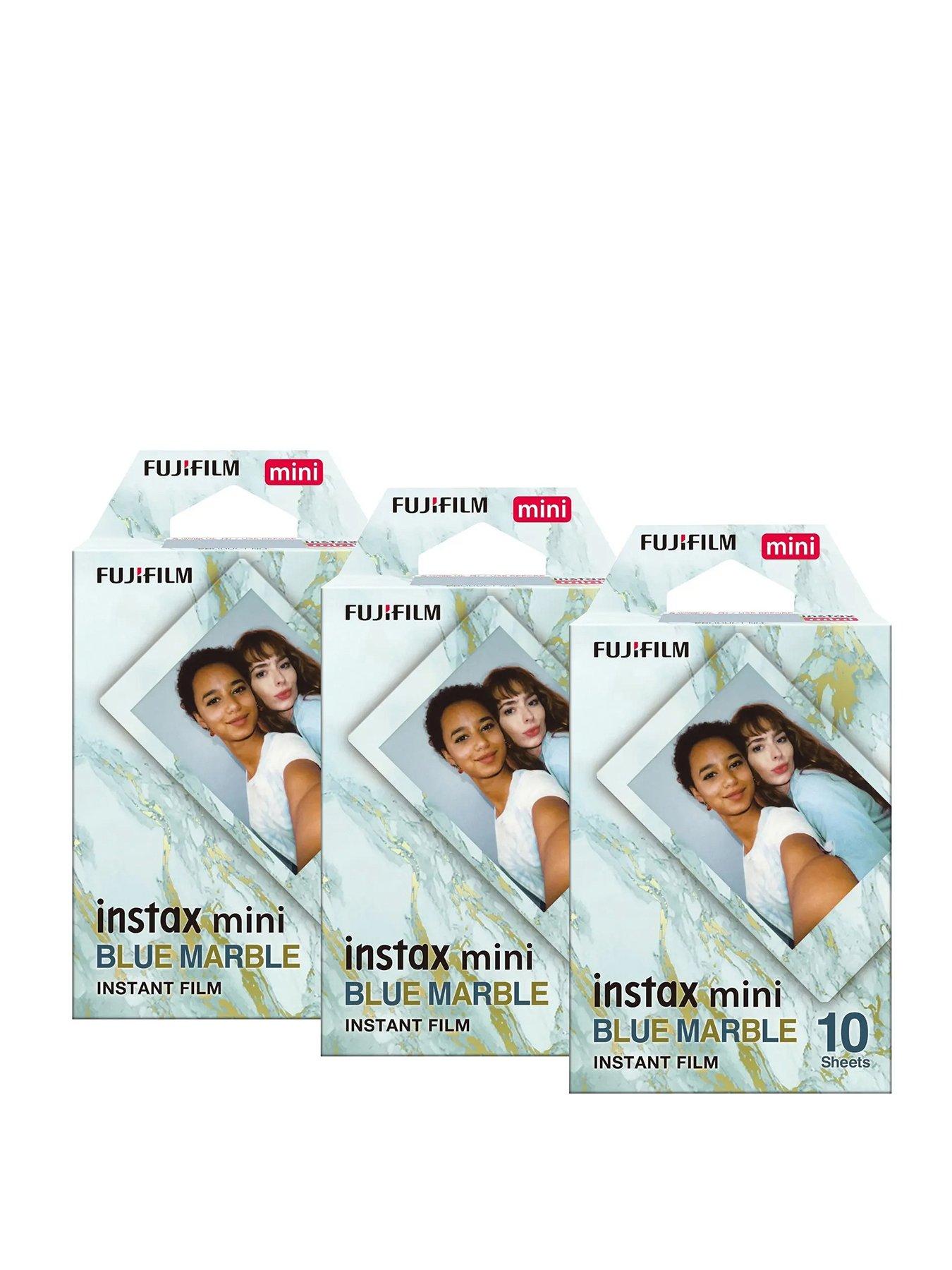 undefined Instax Mini Instant Photo Film - Blue Marble, 30 Shot Pack