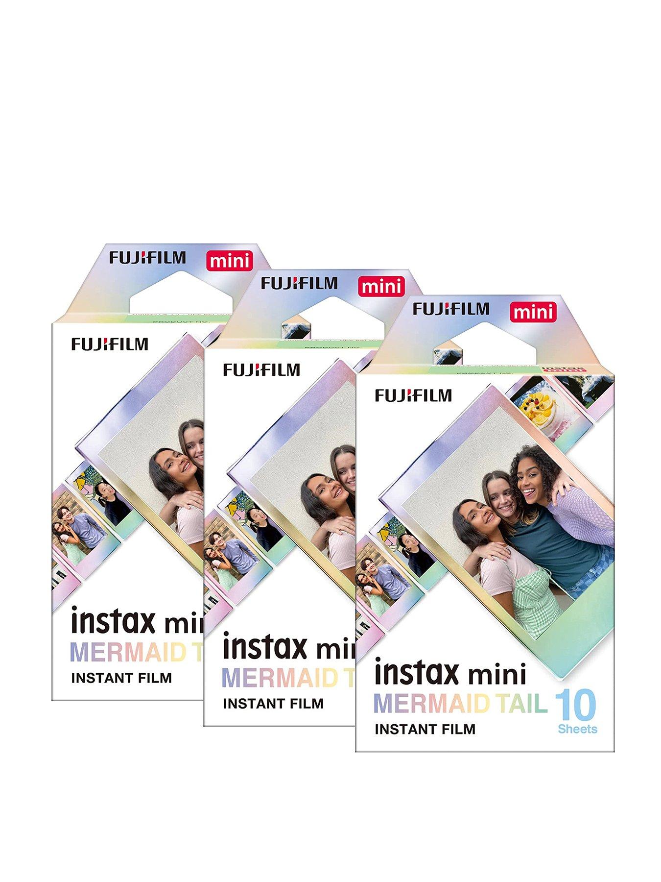 undefined Instax Mini Instant Photo Film - Mermaid Tail, 30 Shot Pack