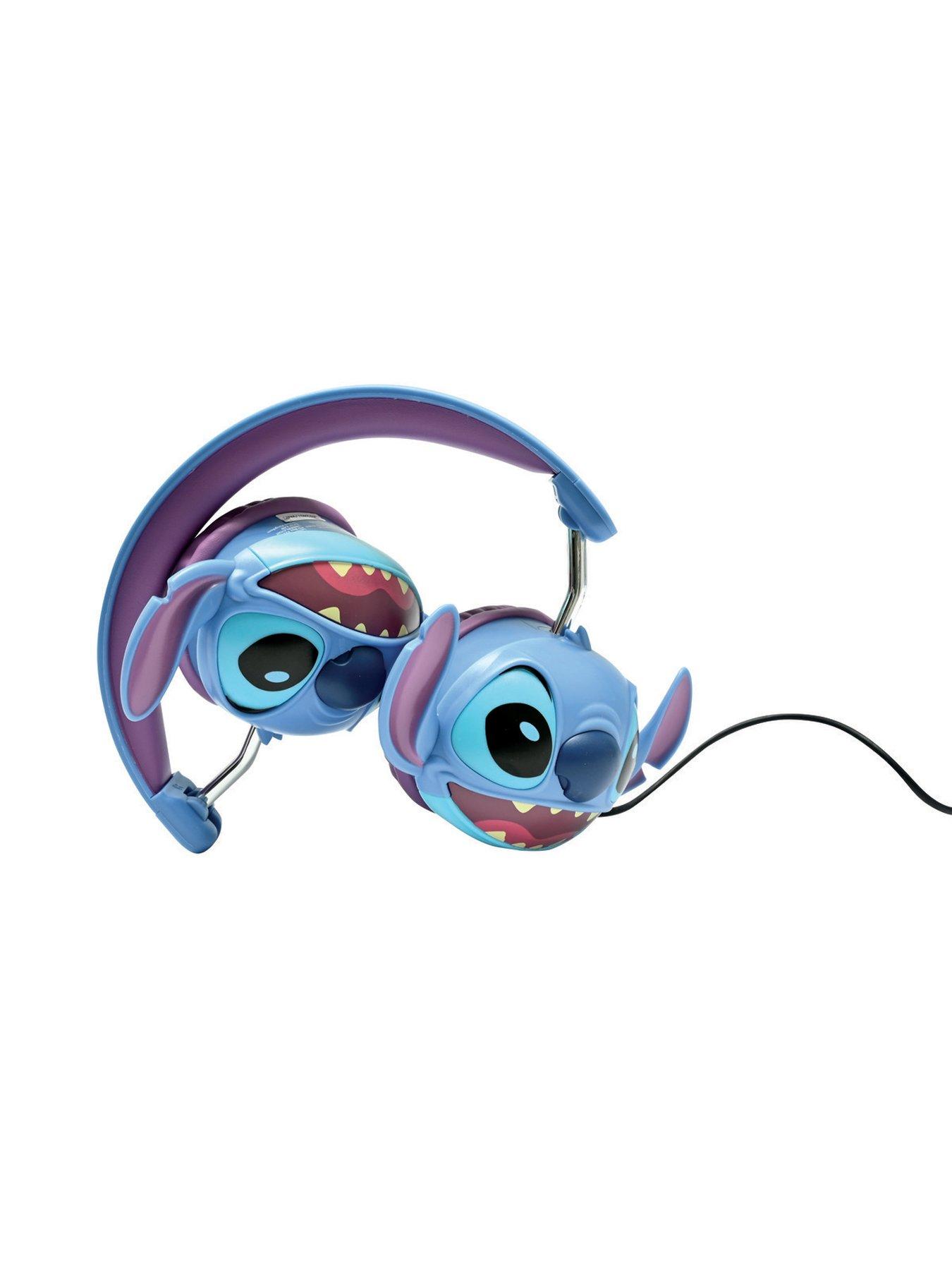 Image 2 of 7 of Disney Stitch Stitch Stereo Wired Foldable Headphone with safe volume limitation