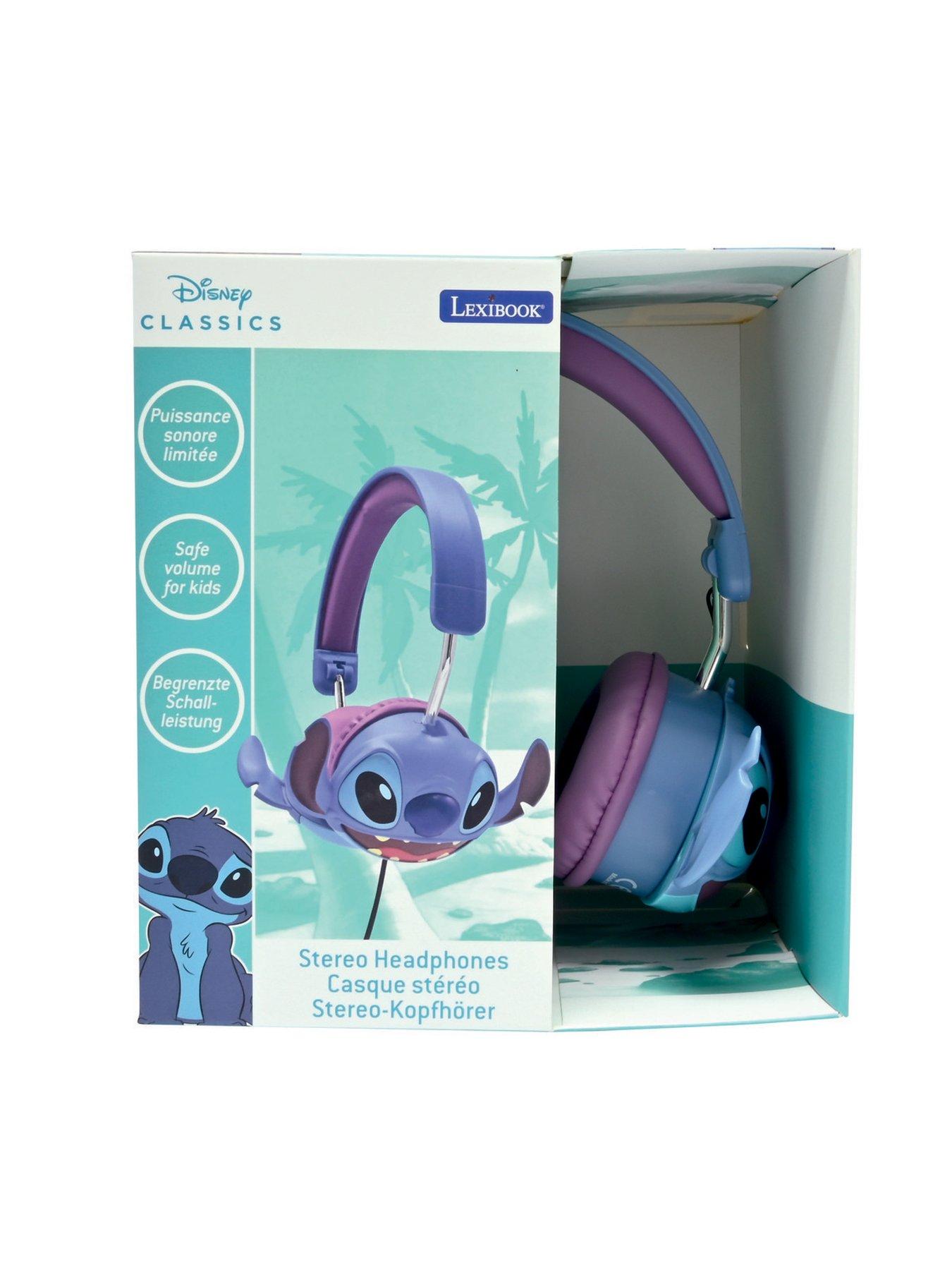 Image 4 of 7 of Disney Stitch Stitch Stereo Wired Foldable Headphone with safe volume limitation