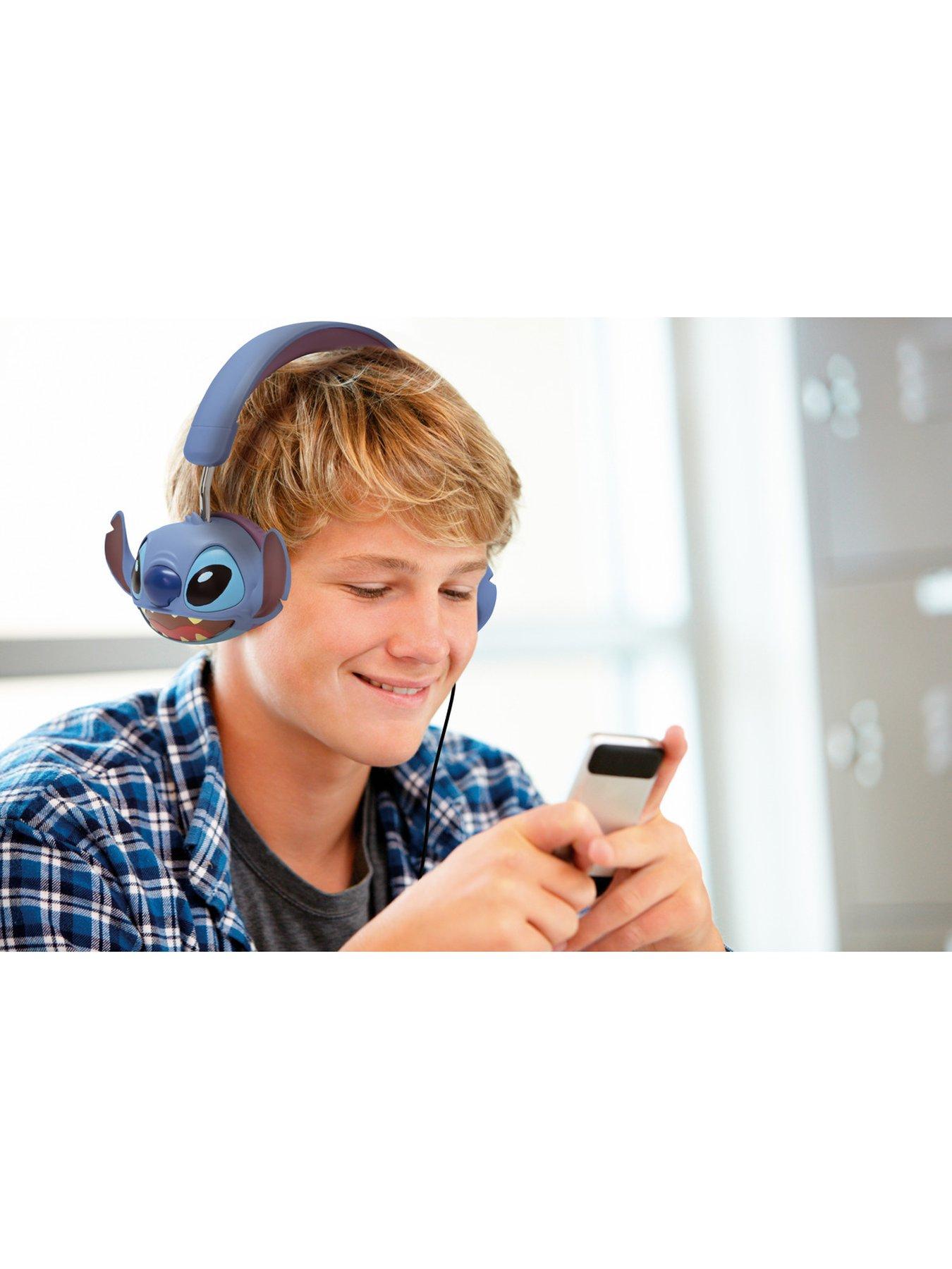 Image 6 of 7 of Disney Stitch Stitch Stereo Wired Foldable Headphone with safe volume limitation