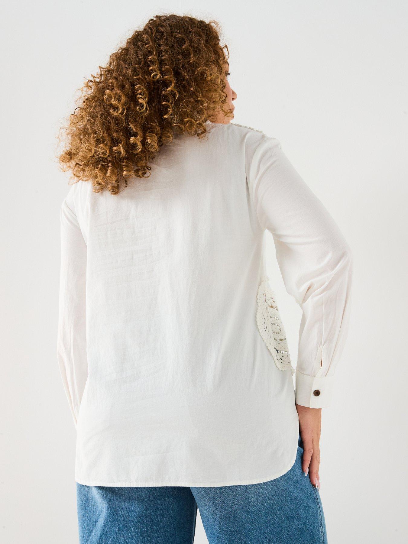 v-by-very-curve-applique-crochet-shirt-whitestillFront