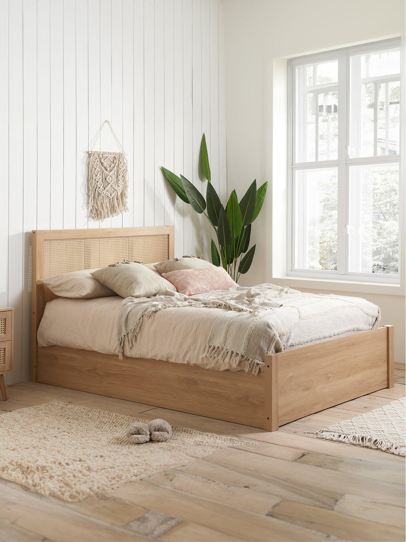 birlea-croxley-rattan-bed-frame