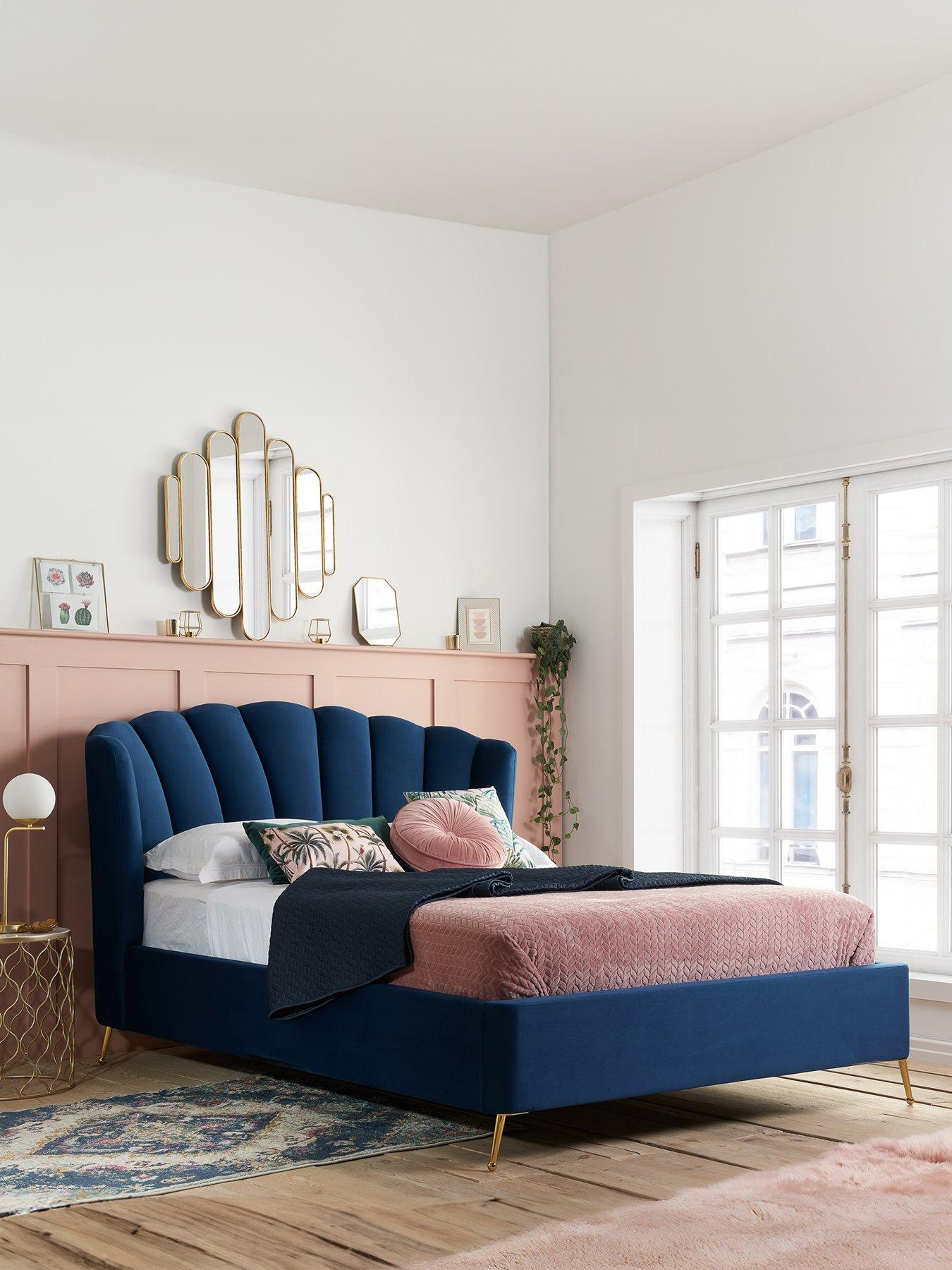 Image 1 of 7 of Birlea Lottie Ottoman Bed - Blue