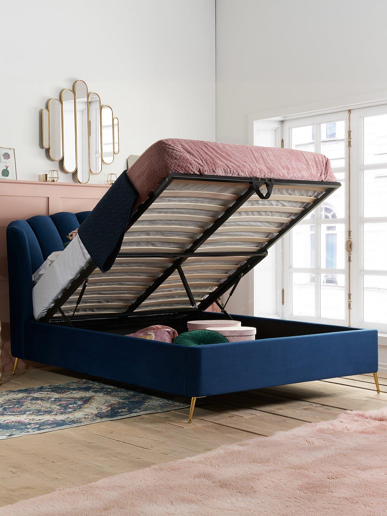Image 3 of 7 of Birlea Lottie Ottoman Bed - Blue