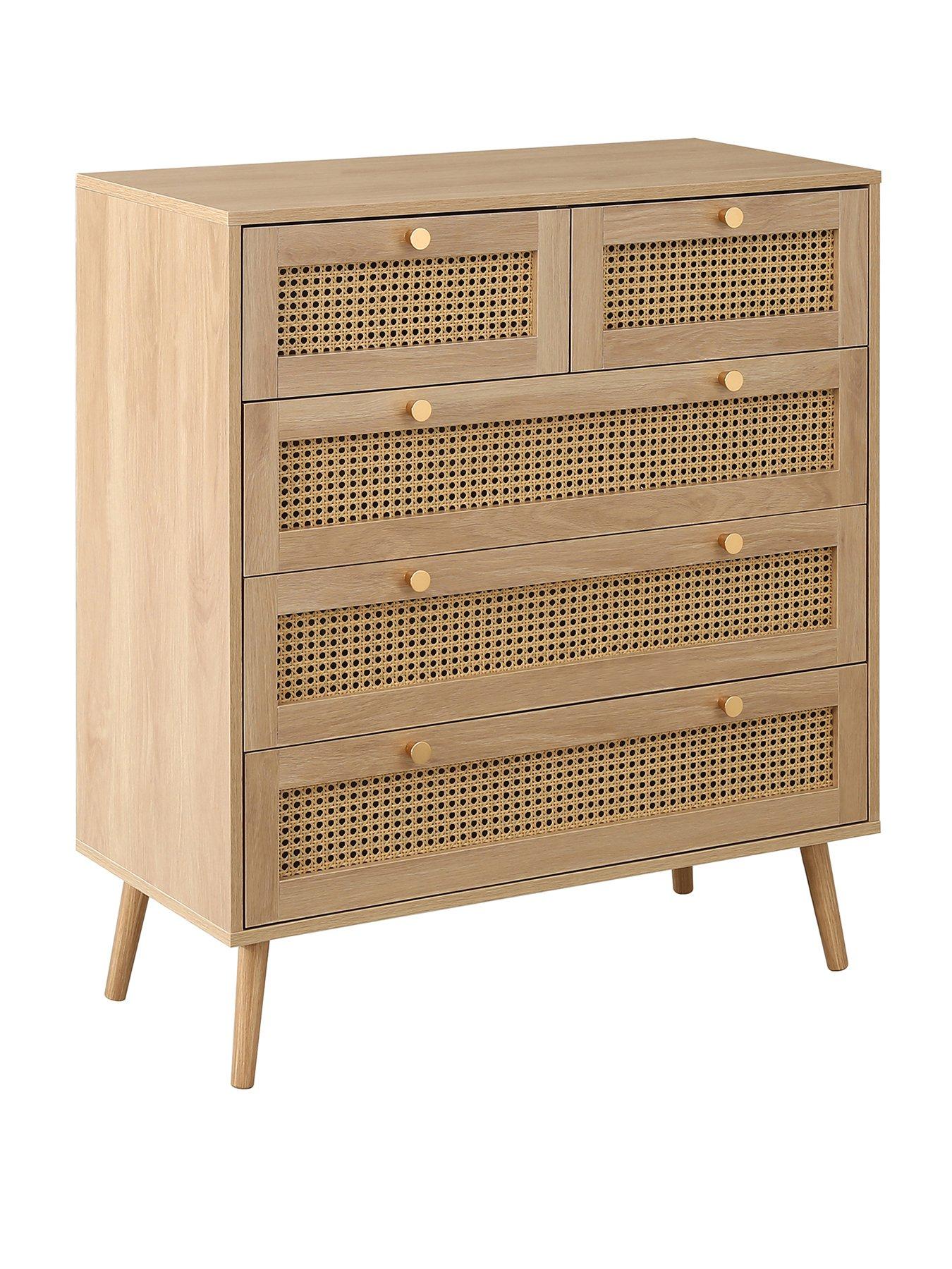 birlea-croxley-5-drawer-rattan-chestback