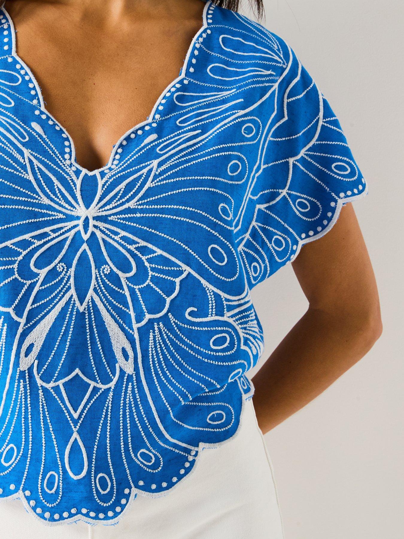 v-by-very-batwing-butterfly-top-bluedetail