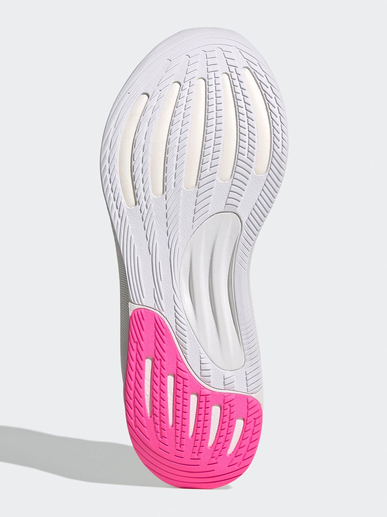 Image 5 of 6 of adidas Womens Running Supernova Stride 2 Trainers - White/Pink