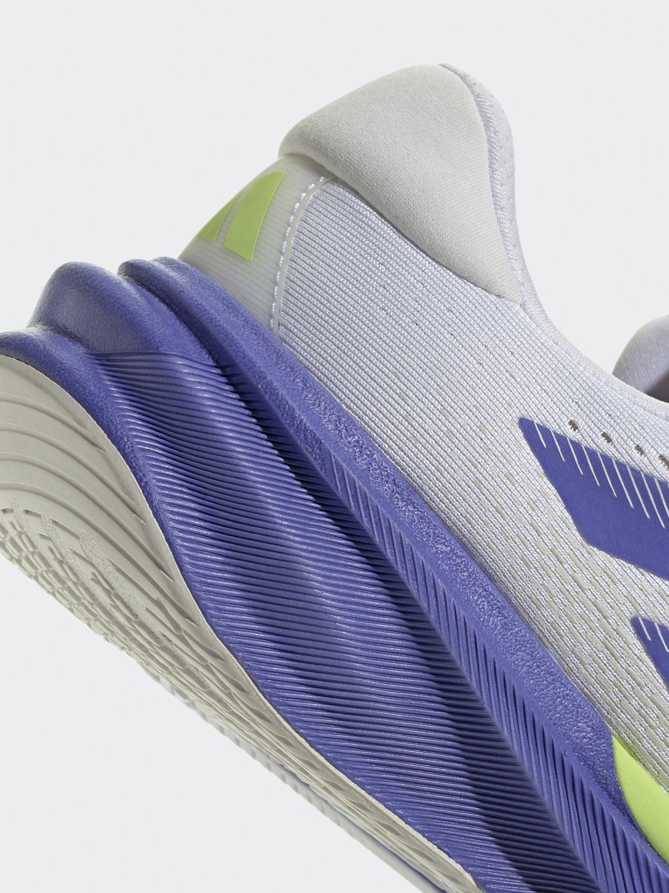 Image 6 of 6 of adidas Womens Running Supernova Stride 2 Trainers - White/Silver/Cobalt Blue